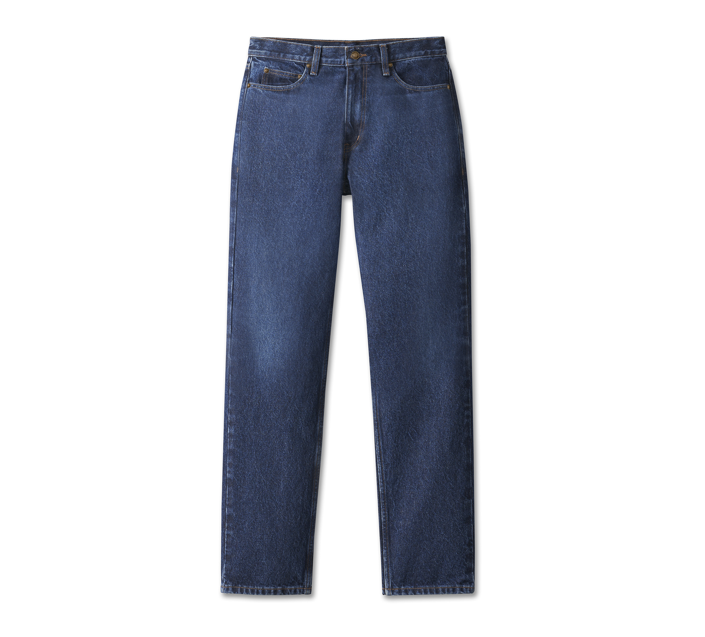 Men's Regular Fit Mineral Dyed Cotton Jeans - Men's Sweatpants & Trousers -  New In 2024
