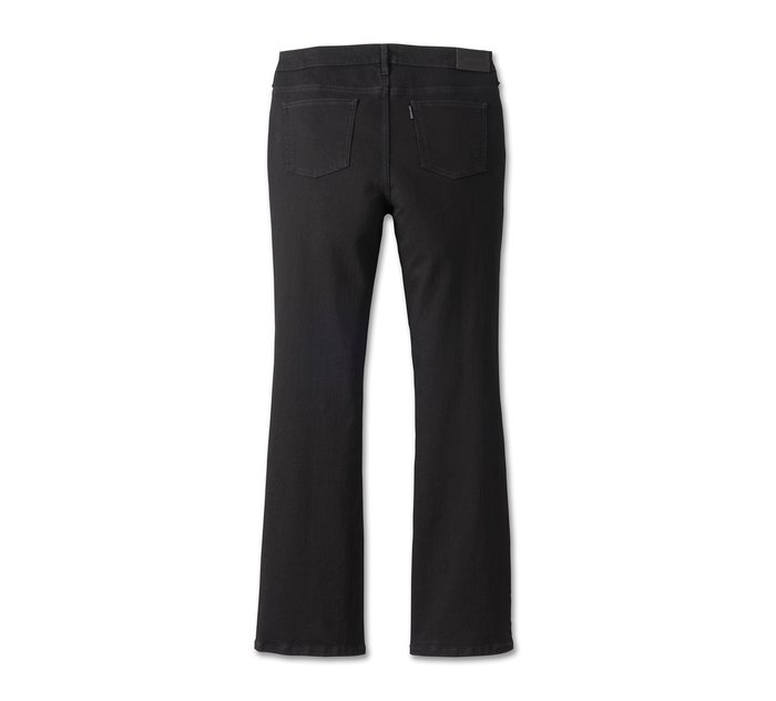 Soft Surroundings 2CW18 The Ultimate Denim Pull-On Bootcut Jeans in Black  Size undefined - $44 - From Autumn