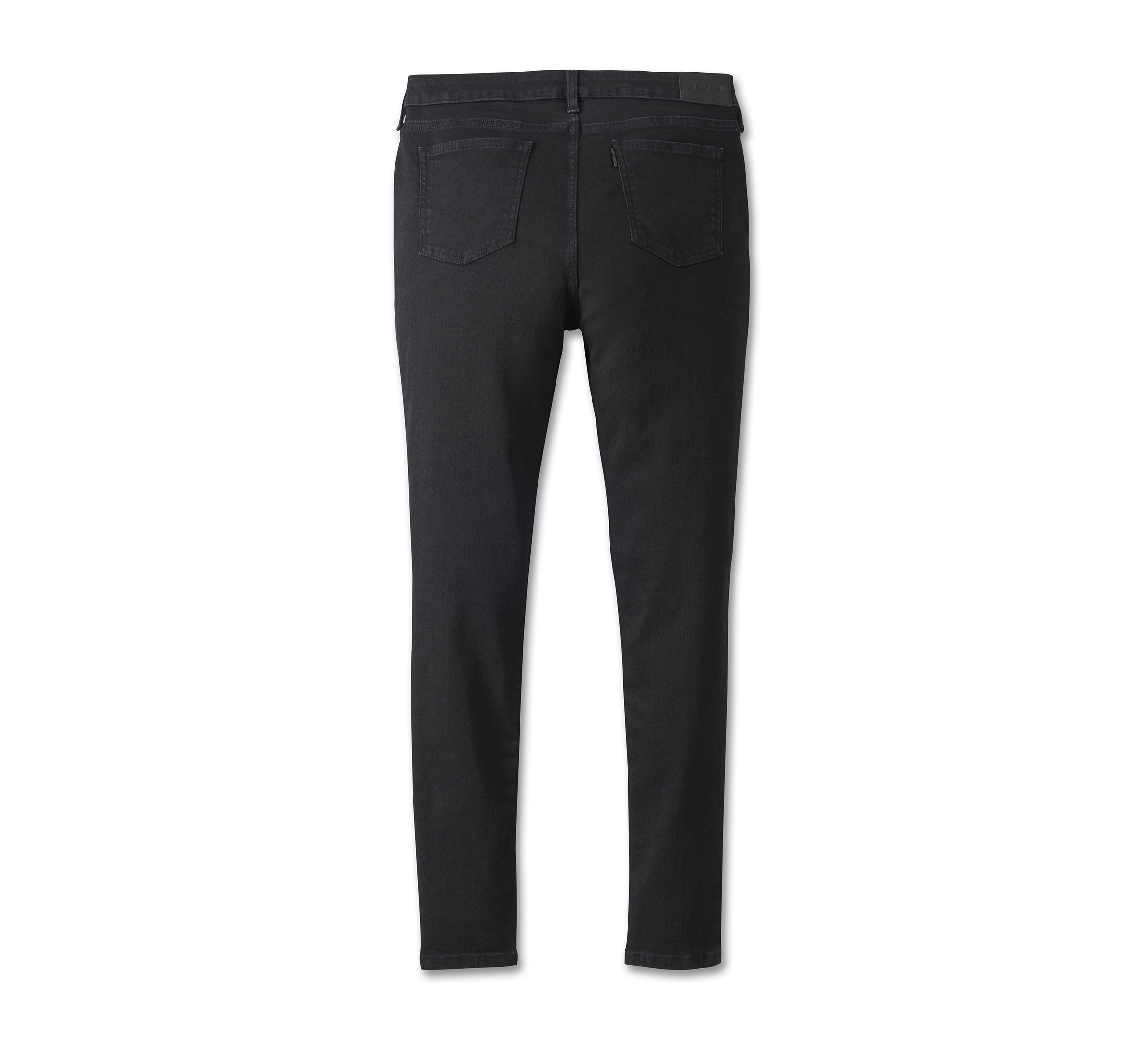 Long black best sale skinny jeans