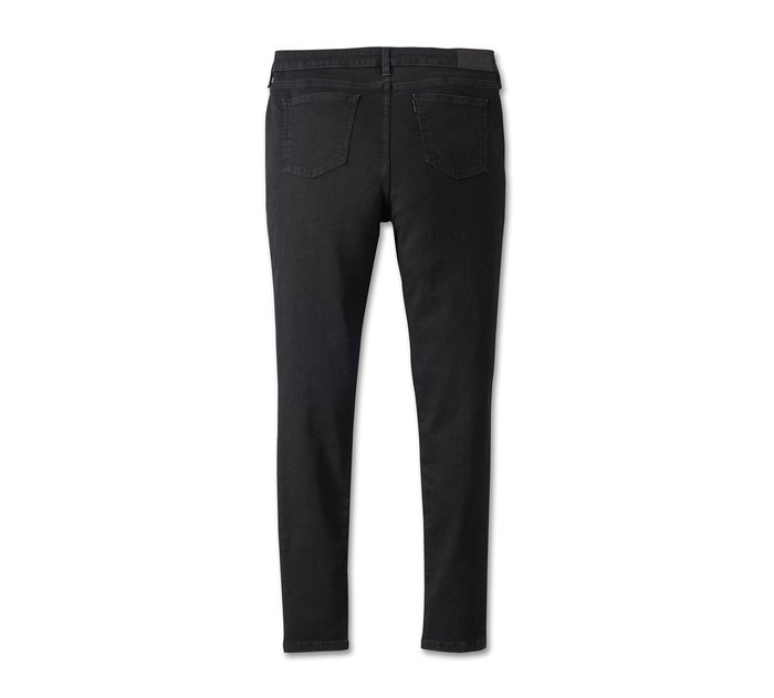 Women's High-Rise Skinny Ankle Pants - A New Day™ Black 16