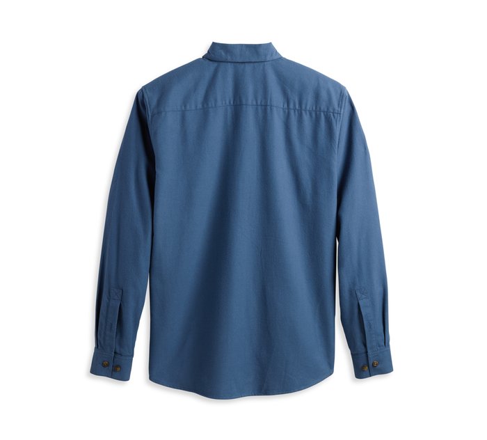 Buy True Blue Colorblock Corduroy Shirt for Men Online in India