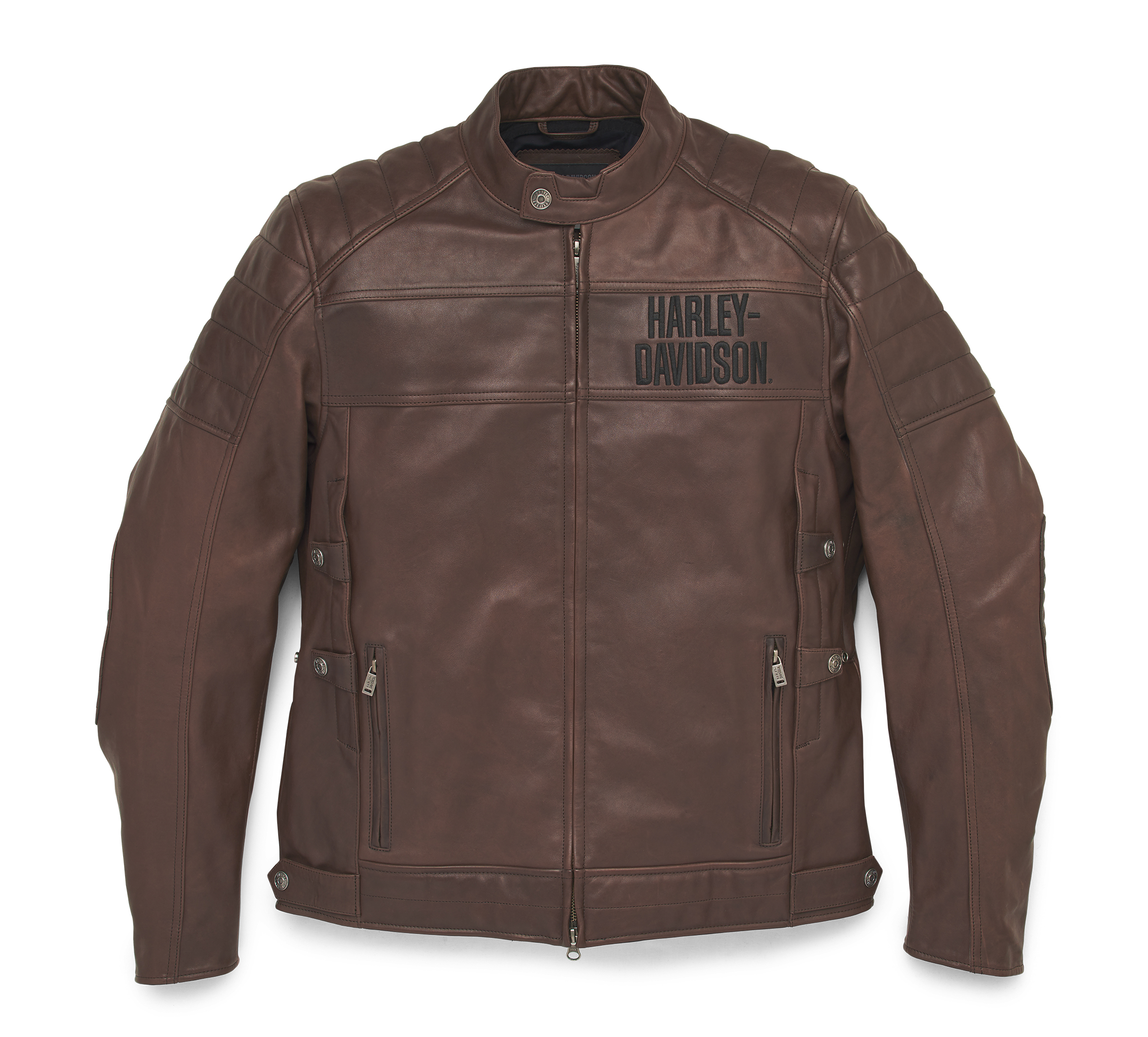 Men's Fremont Triple Vent System Leather Jacket | Harley-Davidson USA