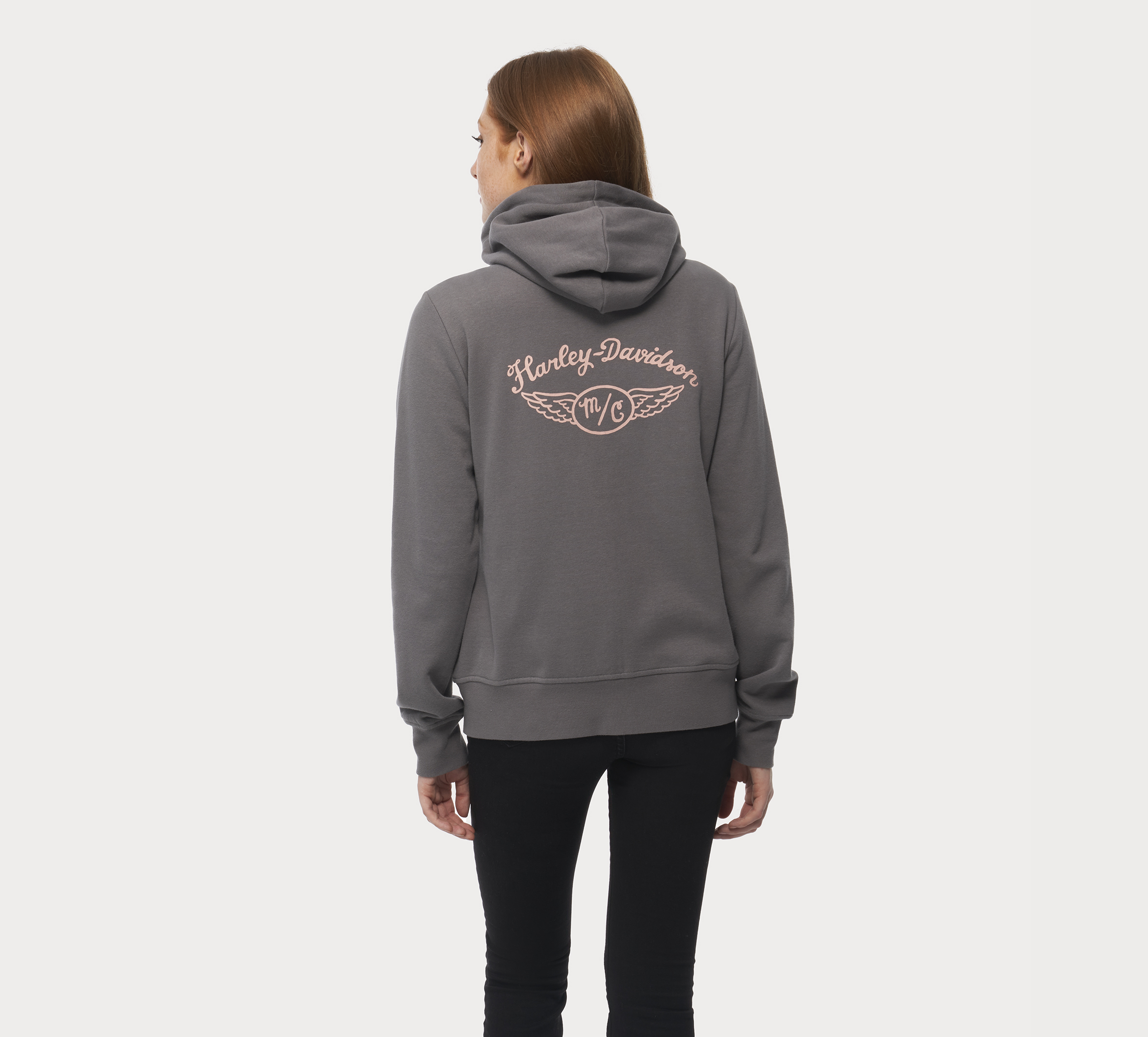 Harley davidson zip up on sale sweatshirt