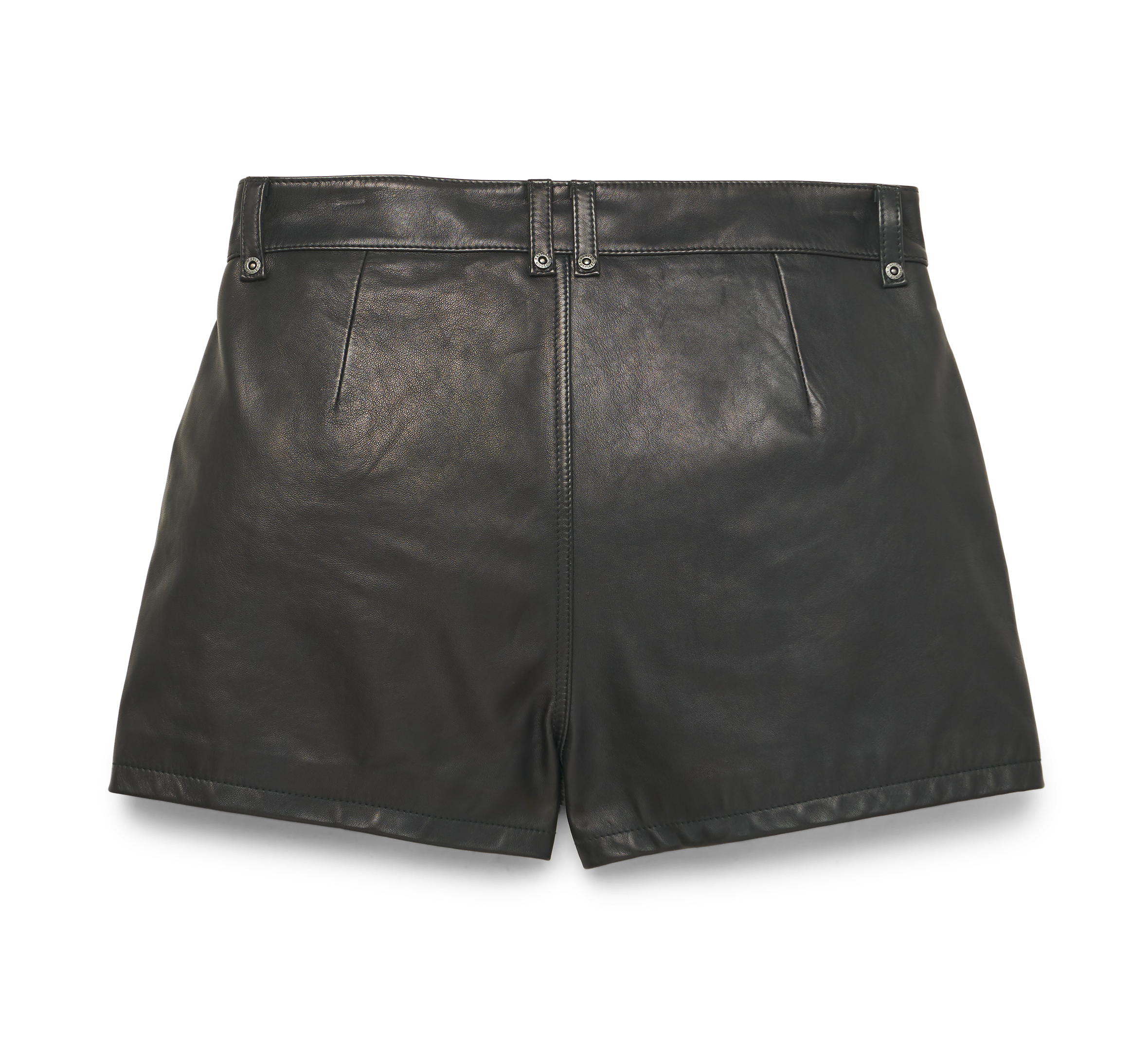 maje leather shorts