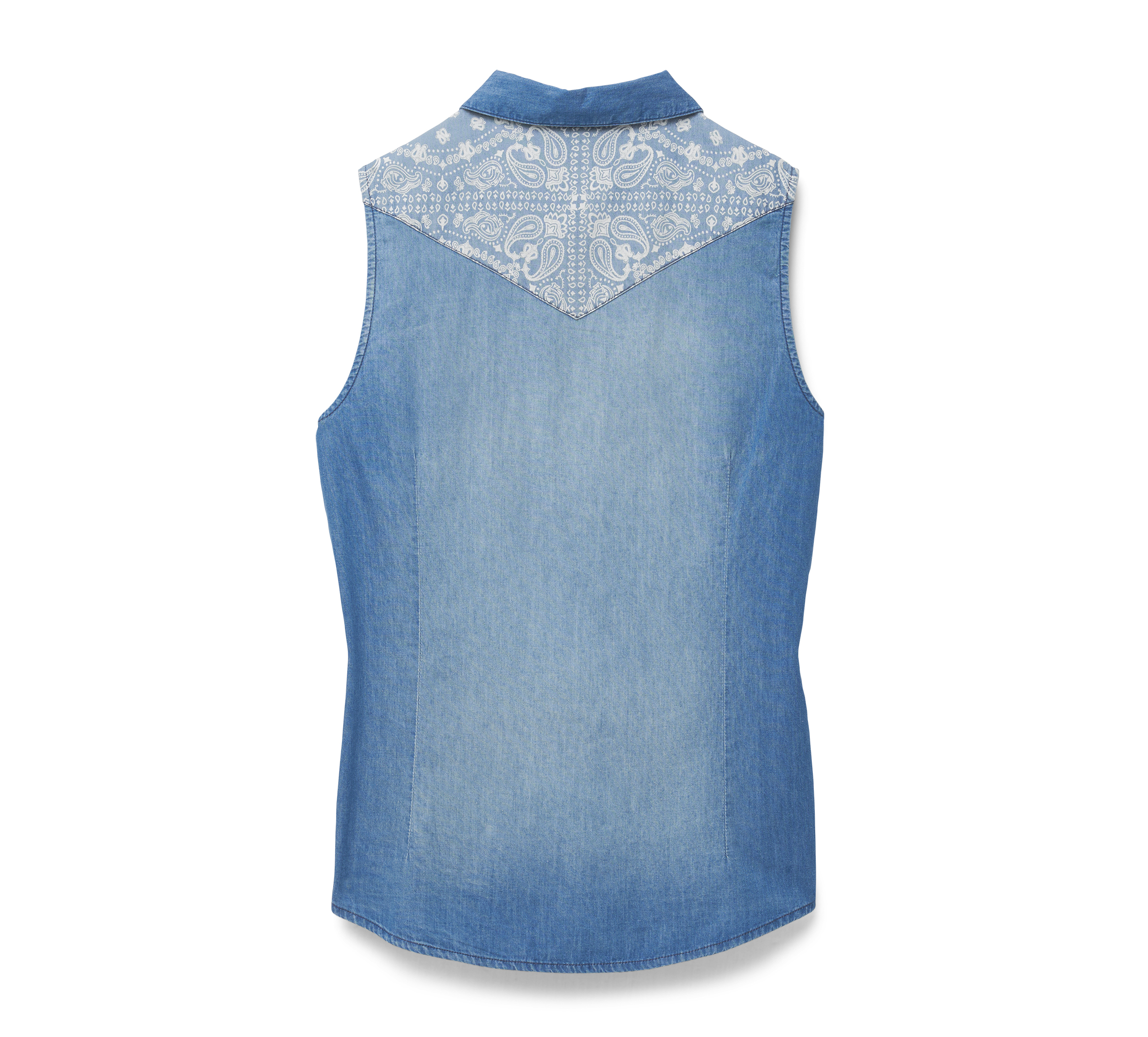 Liberty blues denim outlet vest