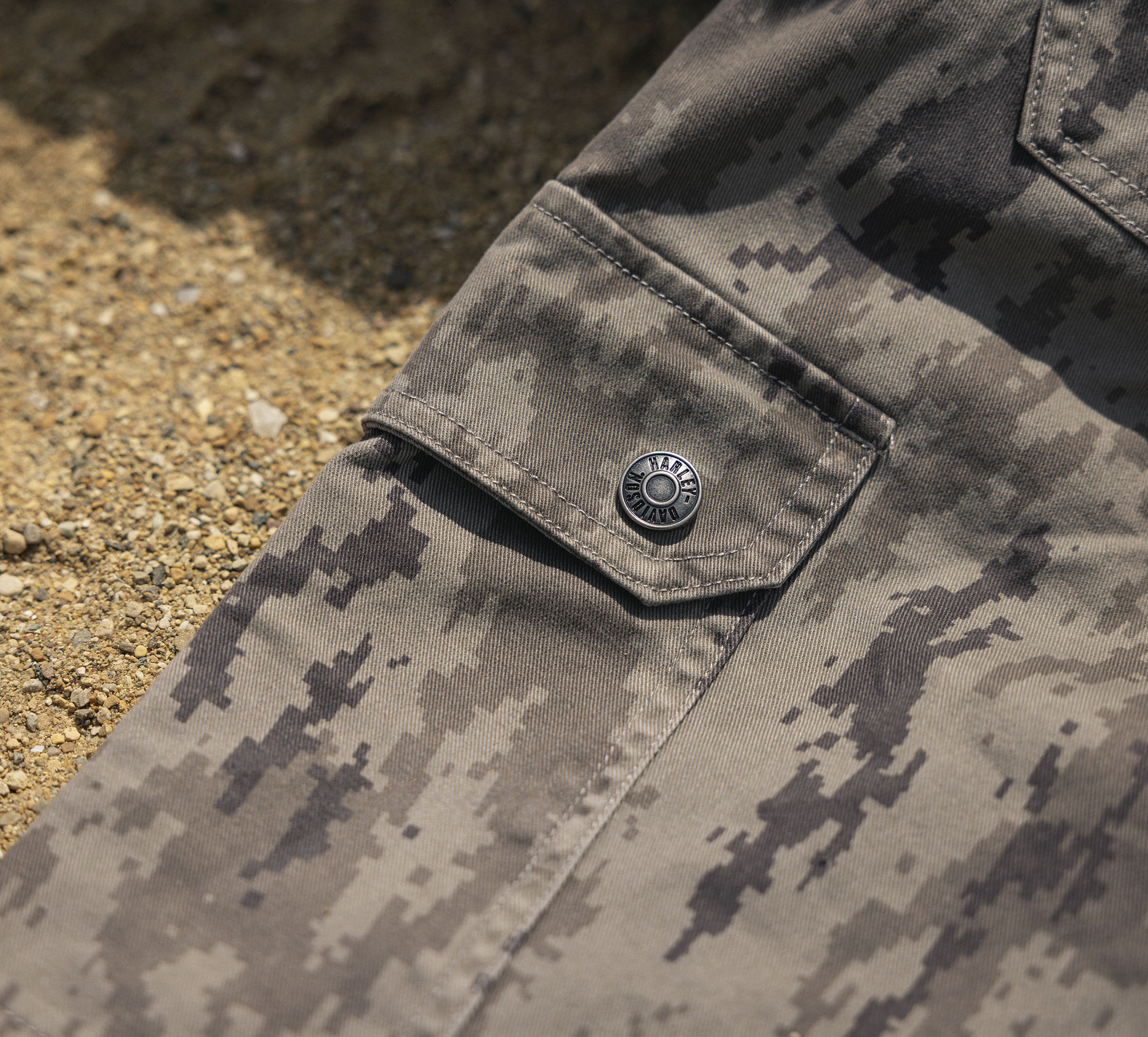 Men's The Trooper Cargo Pant - Camouflage | Harley-Davidson USA