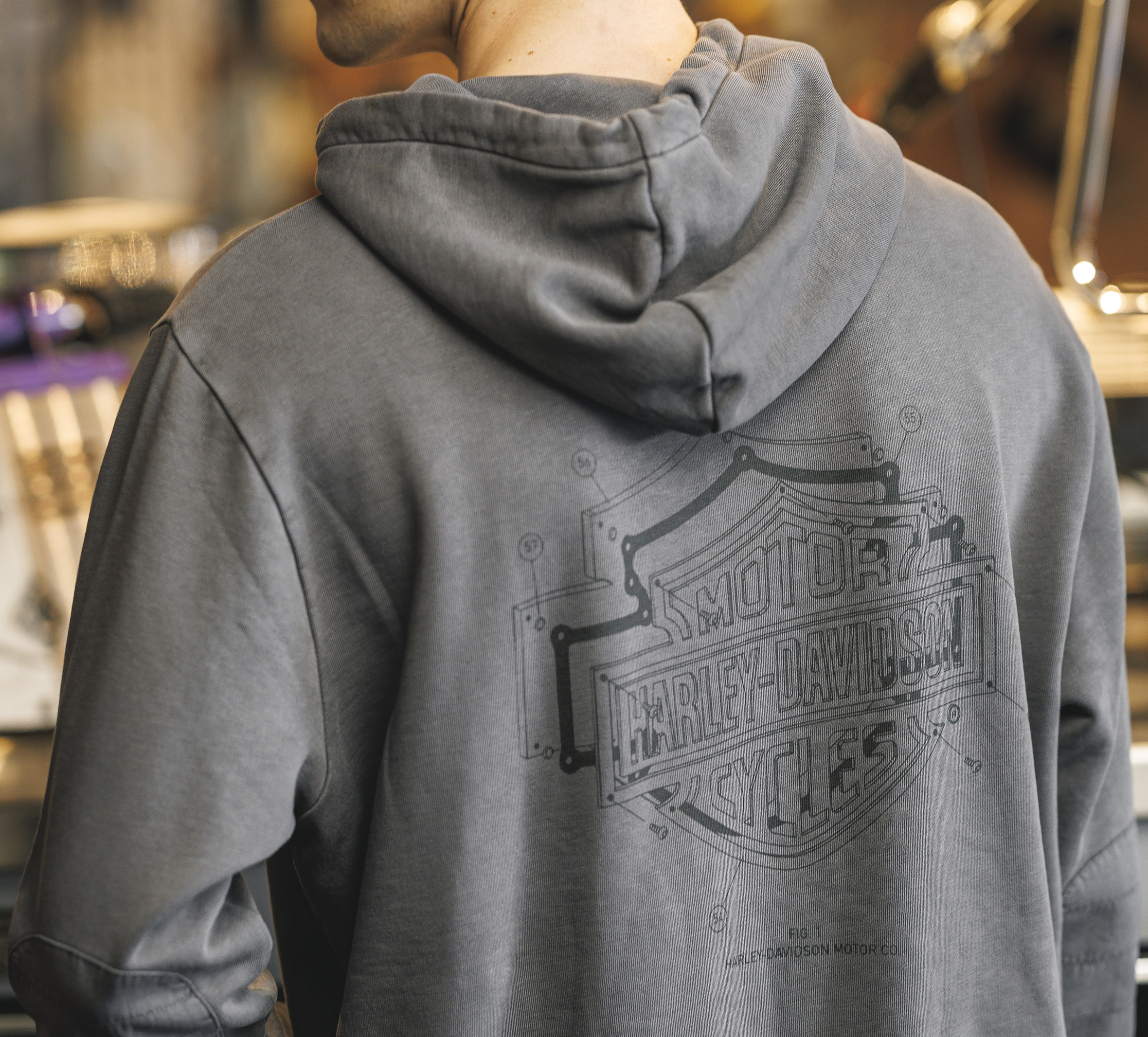 Men's Bar & Shield 3D Hoodie | Harley-Davidson APAC