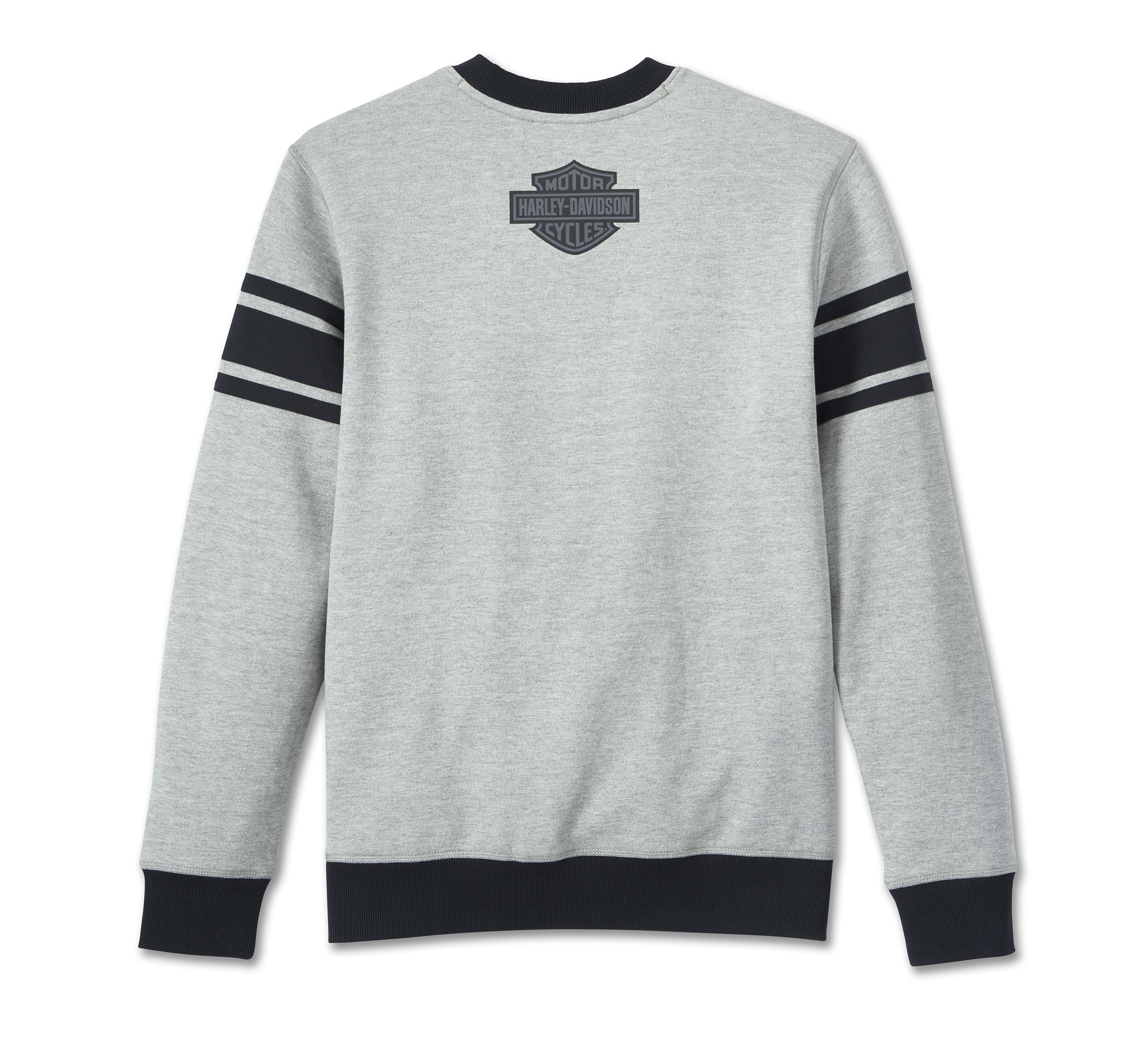 Harley davidson grey discount sweatshirt