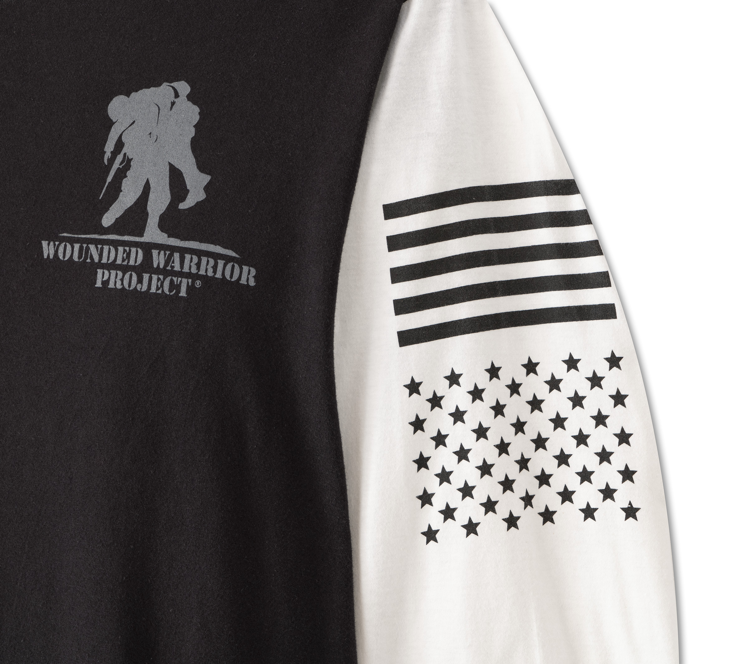 Men's Wounded Warrior Project Long Sleeve Tee - Colorblocked