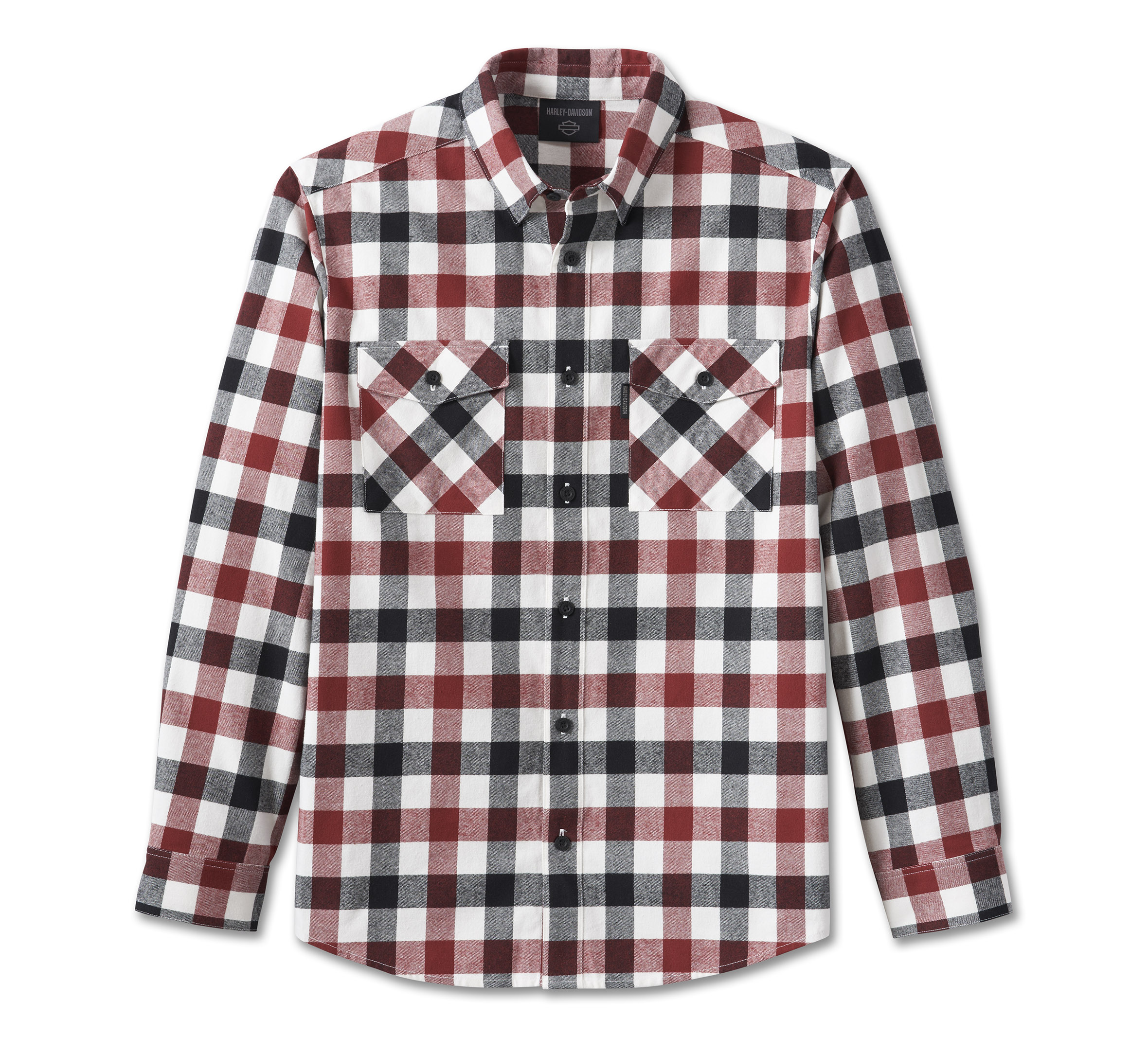 Men's Essence Shirt - Russet Brown Plaid | Harley-Davidson USA
