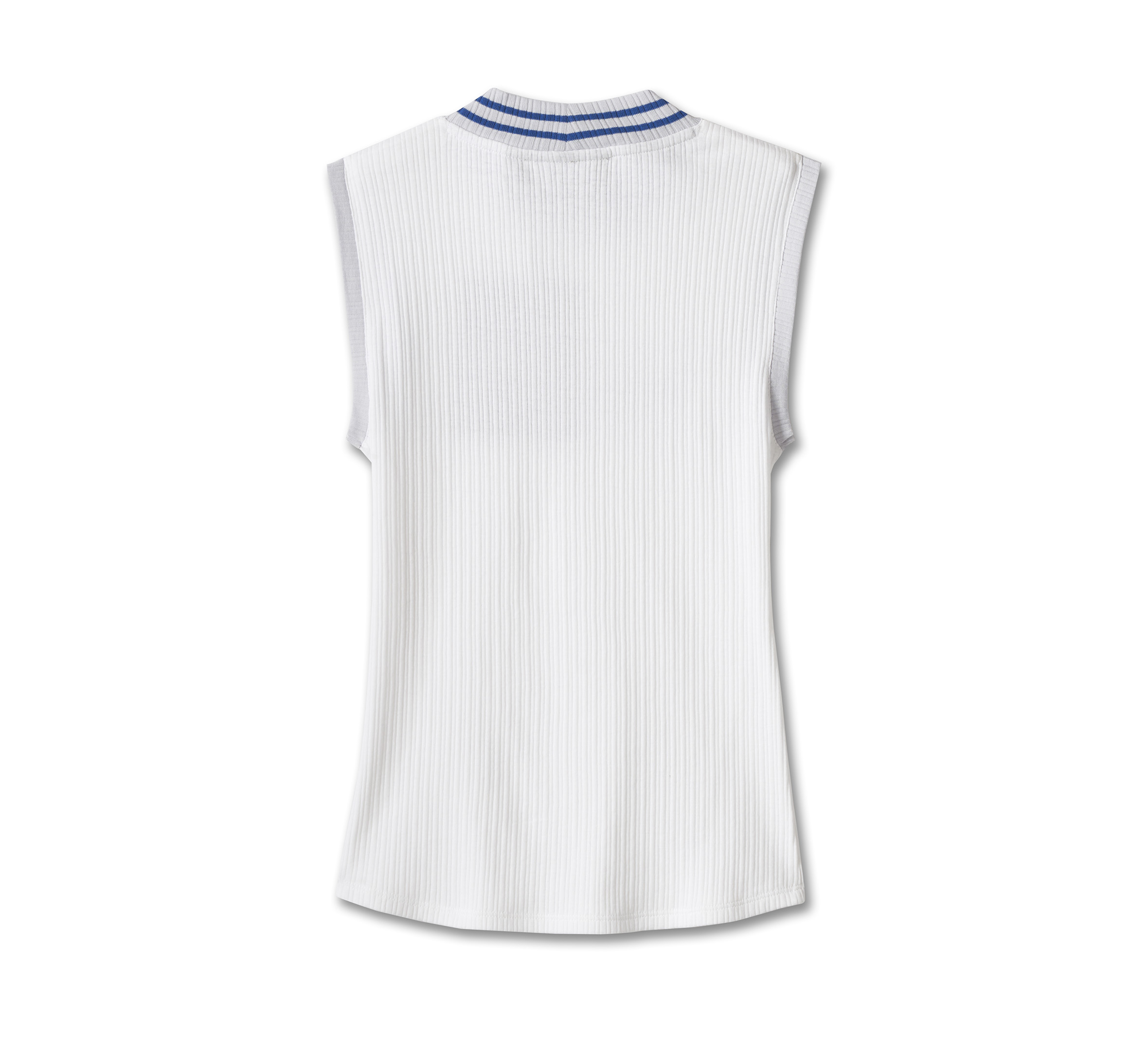 High neck sleeveless tops best sale