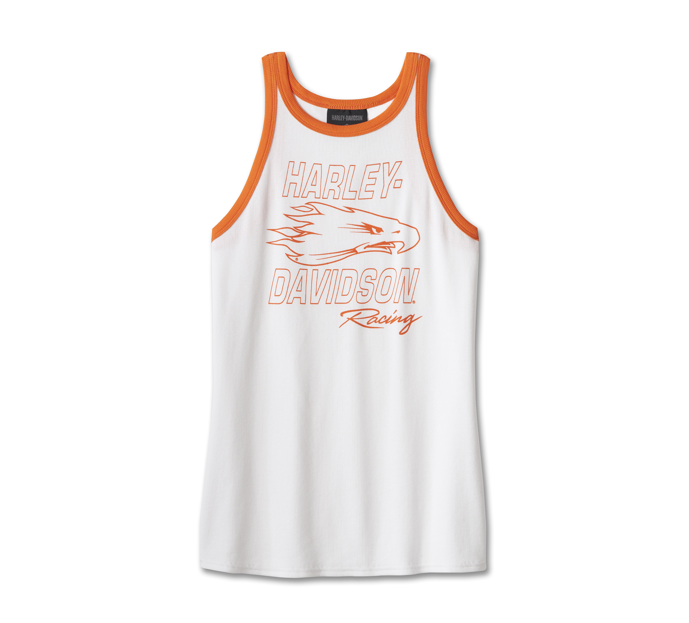 Women's Screamin' Eagle Ribbed Tank - Bright White | Harley