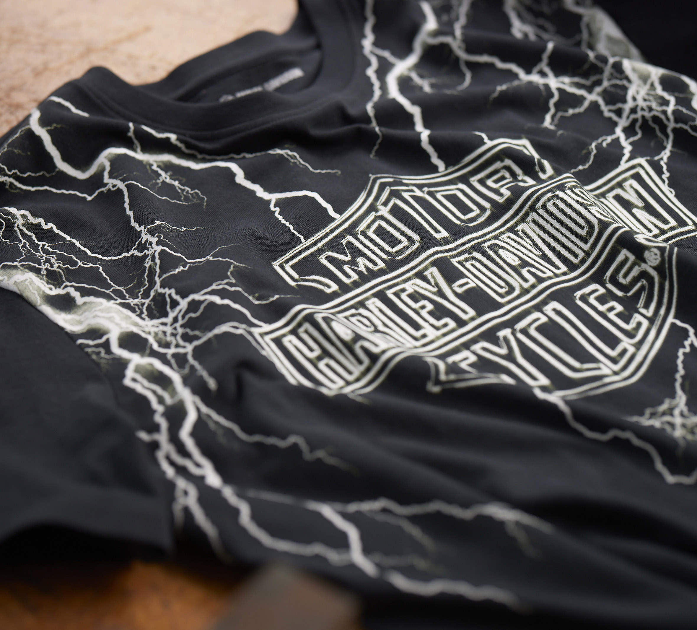 Harley davidson thunder and best sale lightning shirt