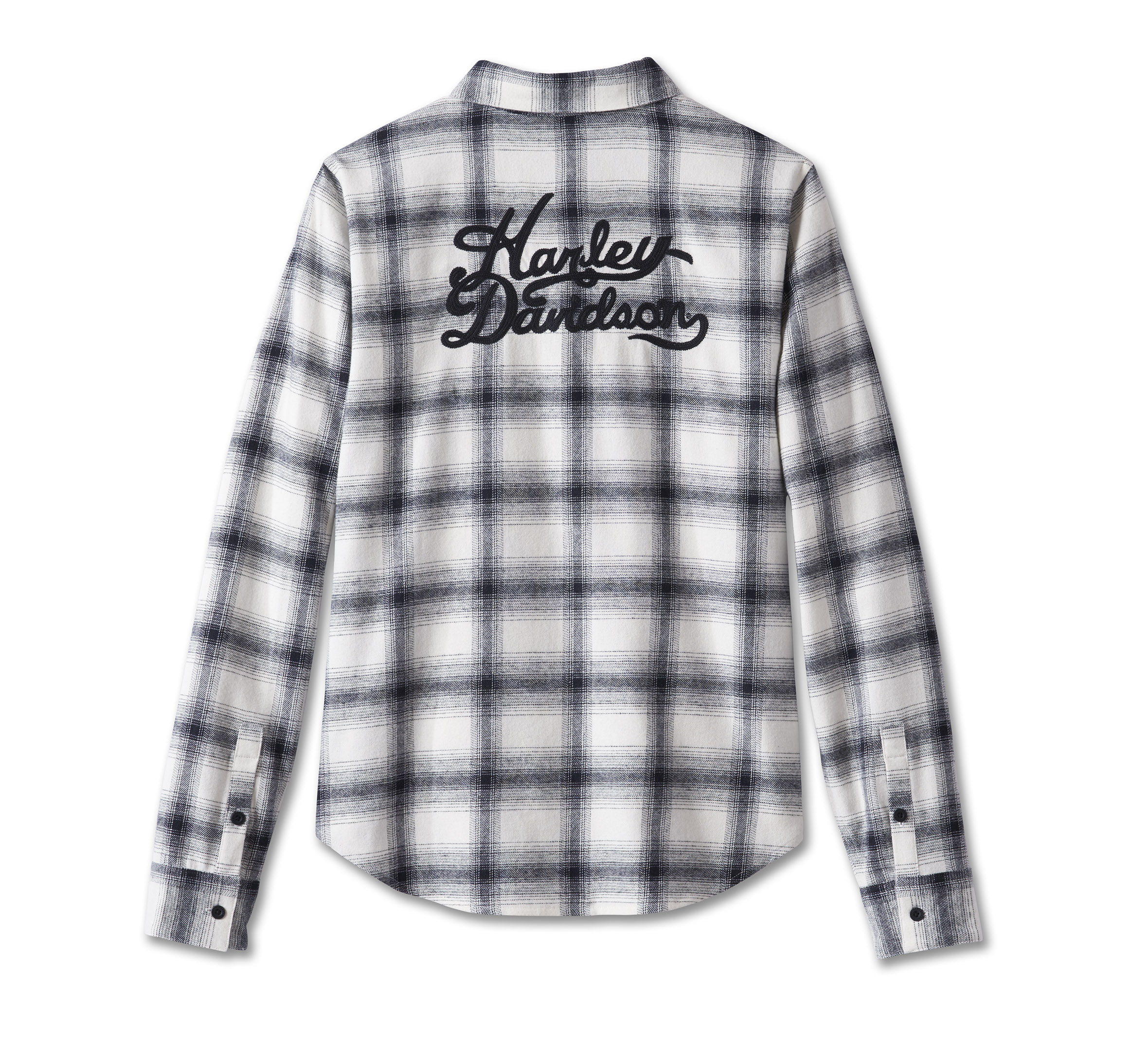 Women's Old American Retro Long Sleeve Flannel Shirt