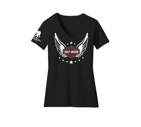 Harley-Davidson® Men's Wounded Warrior Project Black T-Shirt 96600-15VM -  Sturgis Harley-Davidson