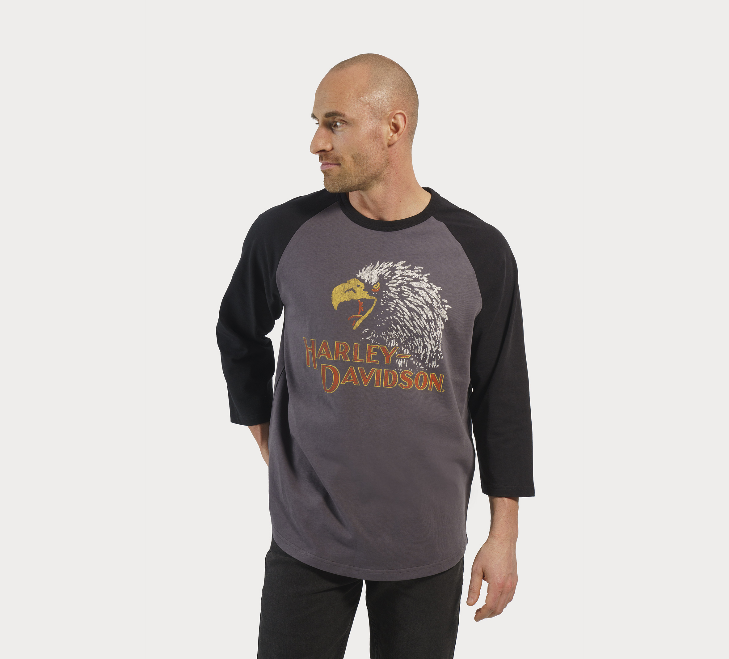 Men's Classic Eagle Raglan Tee