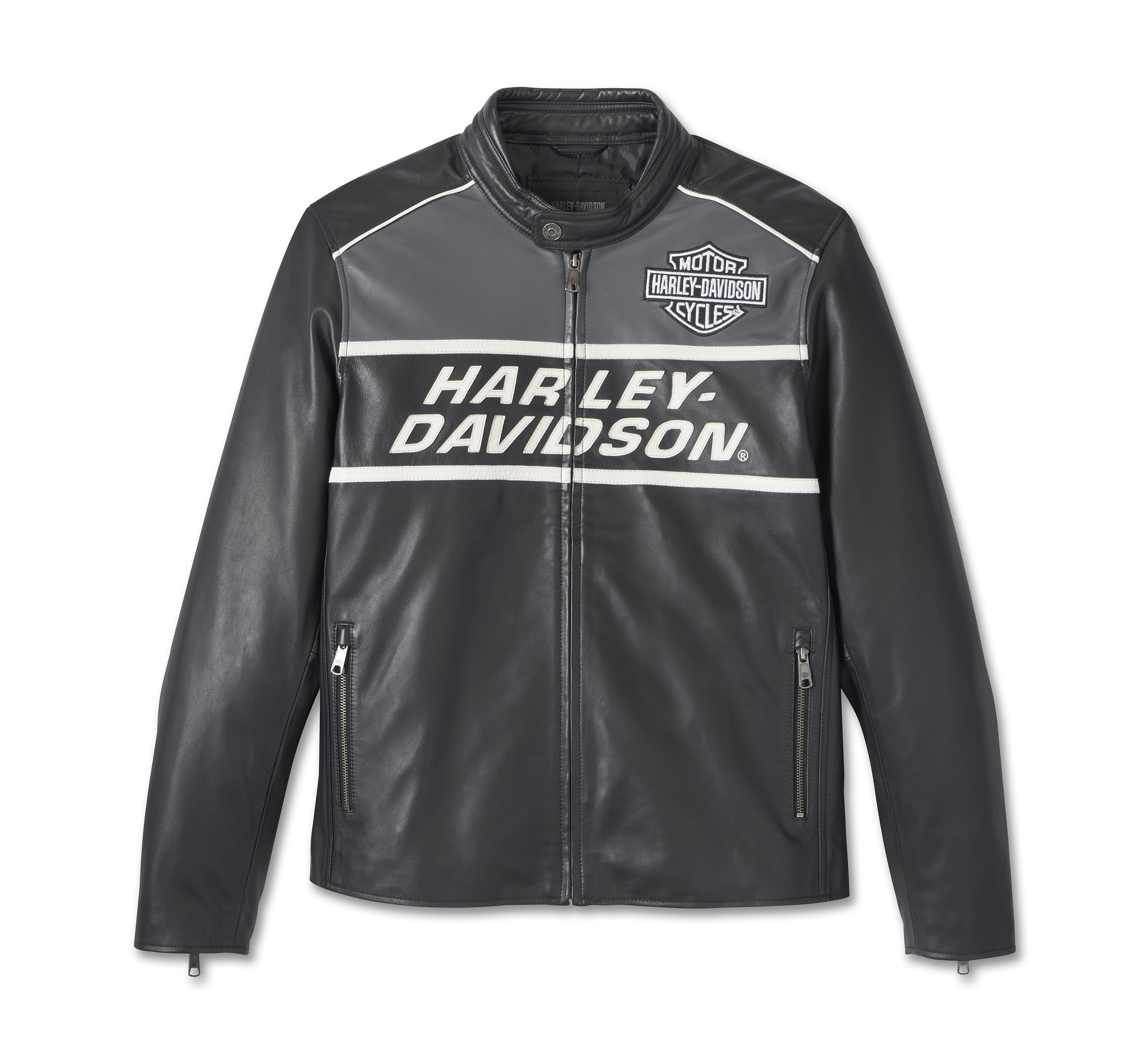 Buy Harley-Davidson 120th Anniversary Leather Jacket in Black 2024 Online