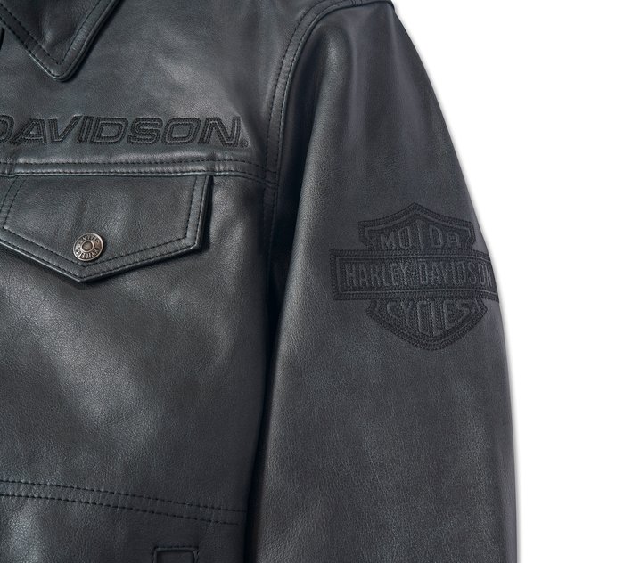 Blouson cuir Harley-Davidson homme Neuf 3 en 1 taille M US 50