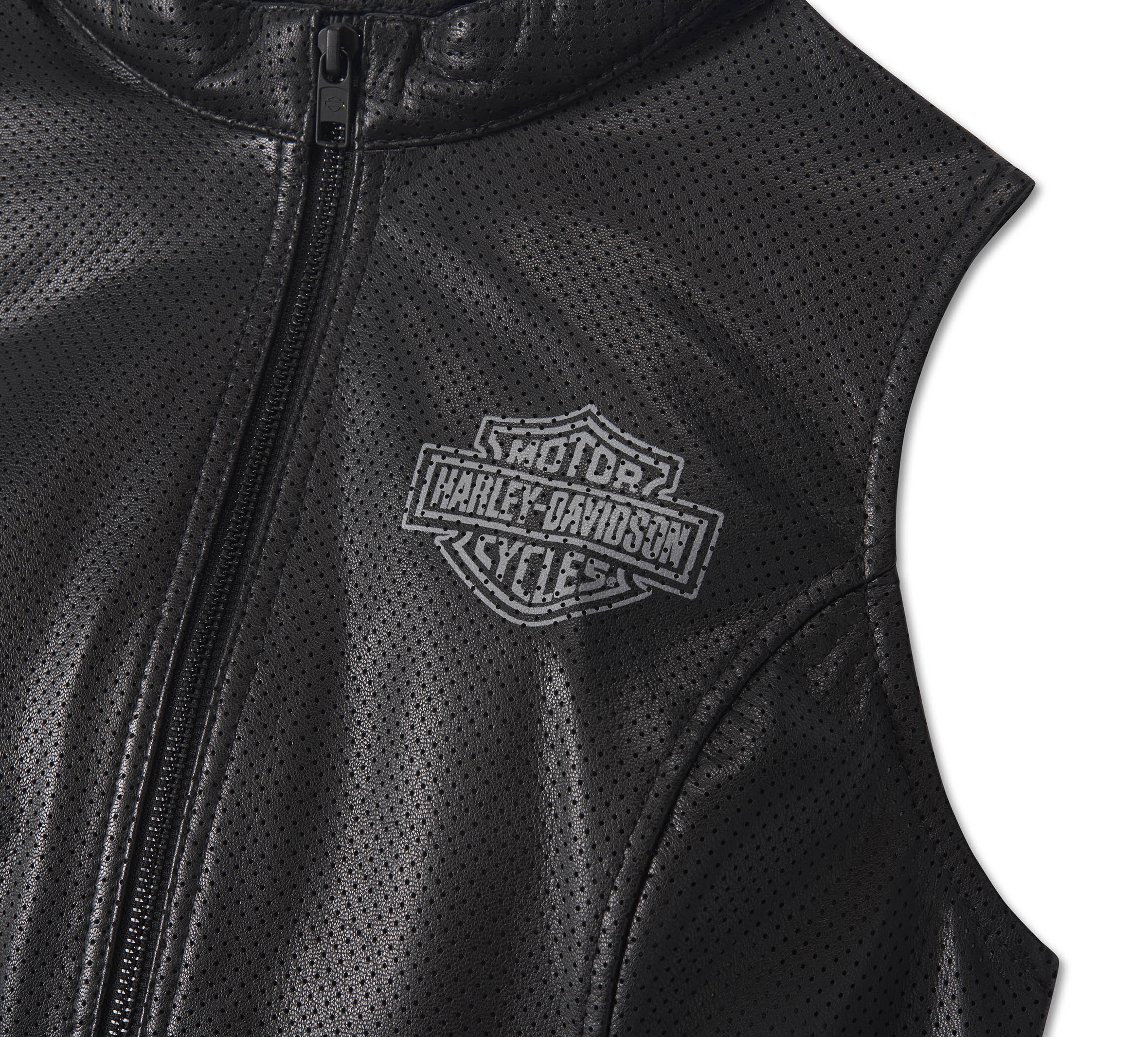 Women's Factory Perforated Leather Vest | Harley-Davidson CA