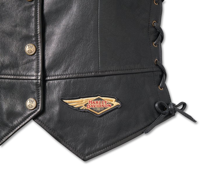 SALE Official Harley Davidson Black Leather Handbag With 