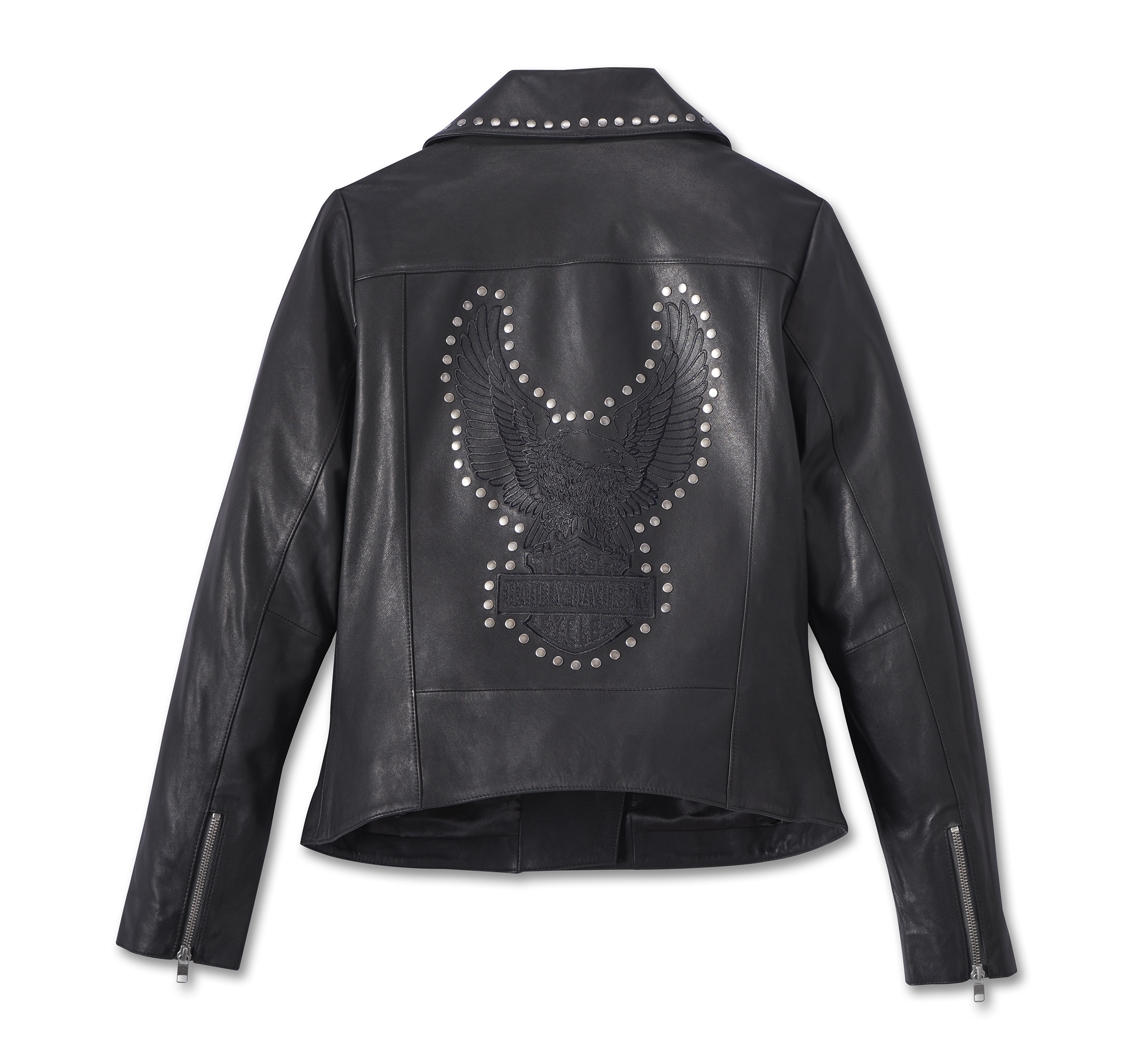 Women's Classic Eagle Studded Leather Jacket | Harley-Davidson APAC