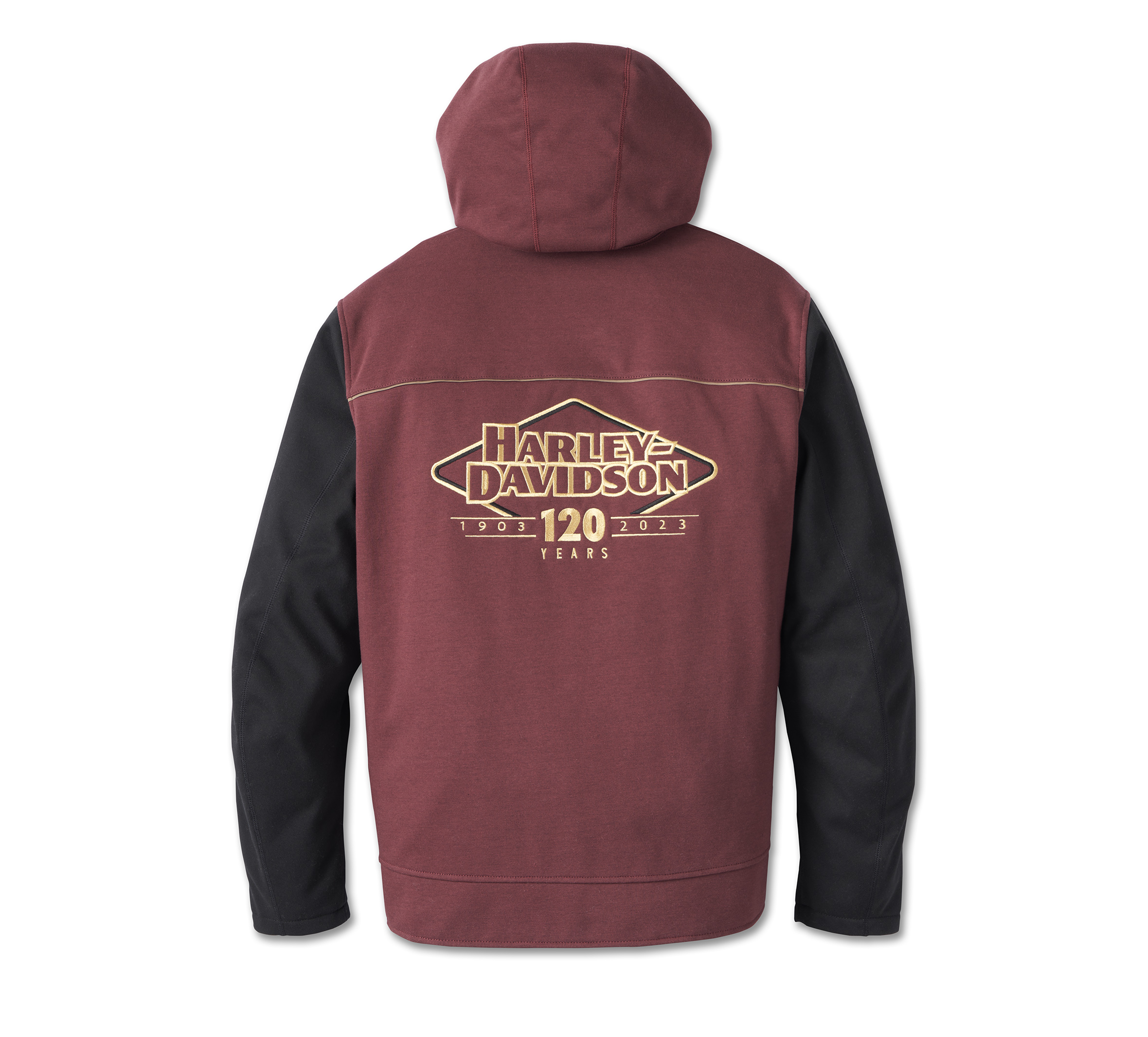 Men s 120th Anniversary Deflector Riding Fleece Rum Raisin