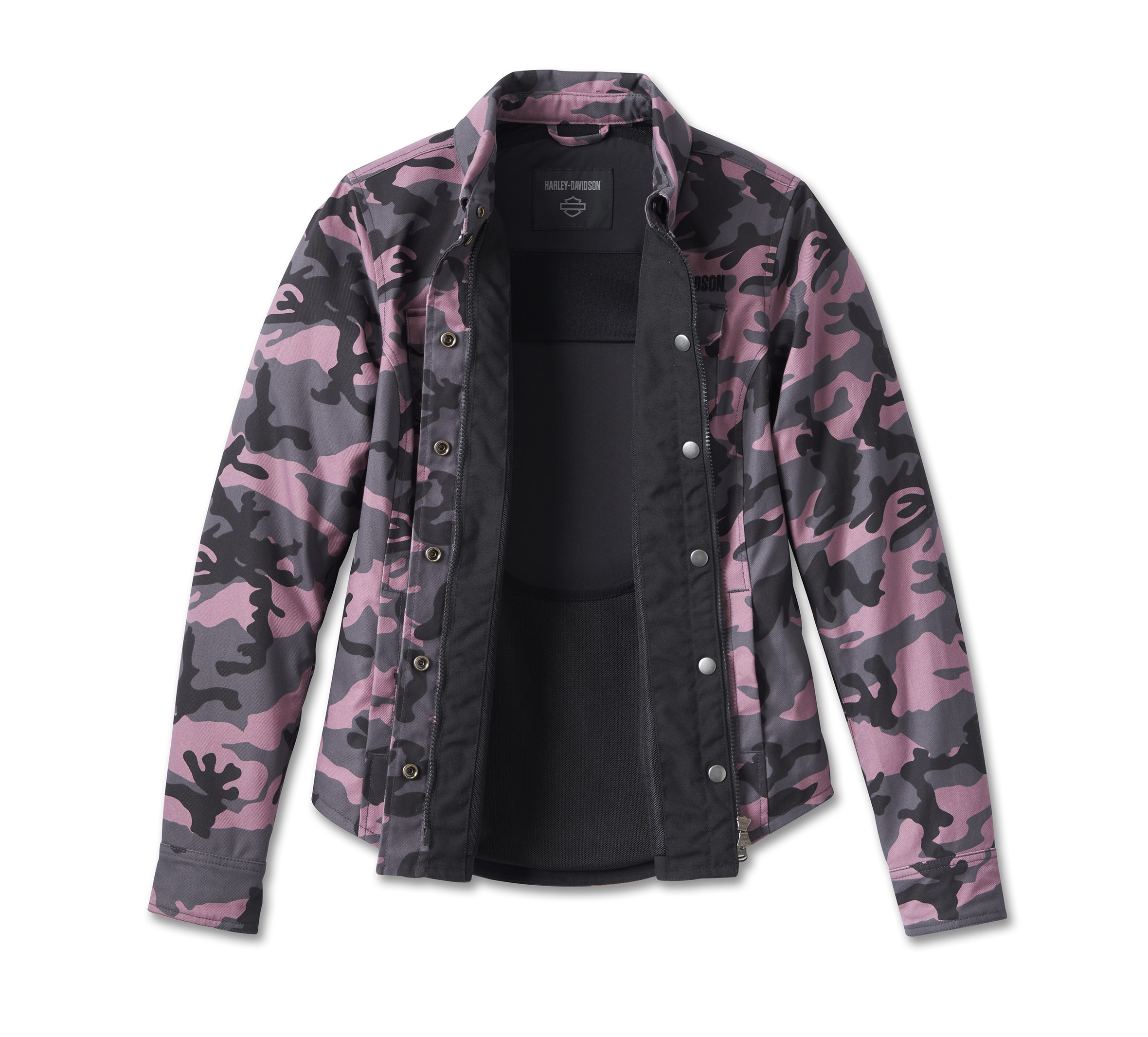 Women's Operative Riding Shirt Jacket - Camo | Harley-Davidson USA