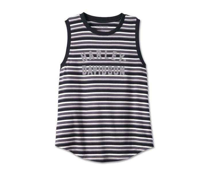Women's Division Striped Tank 1