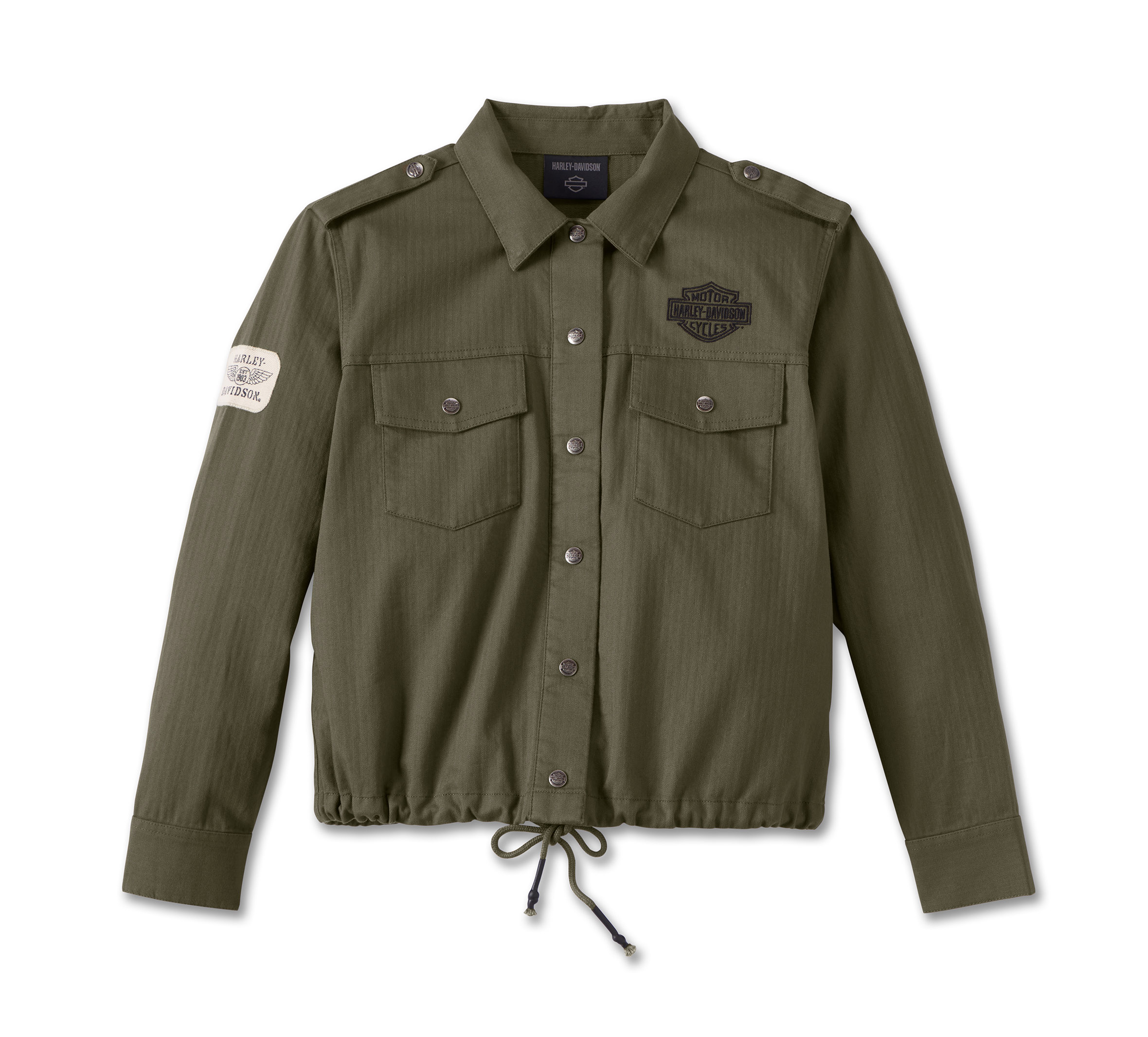 Women's Division Twill Anorak Jacket | Harley-Davidson USA