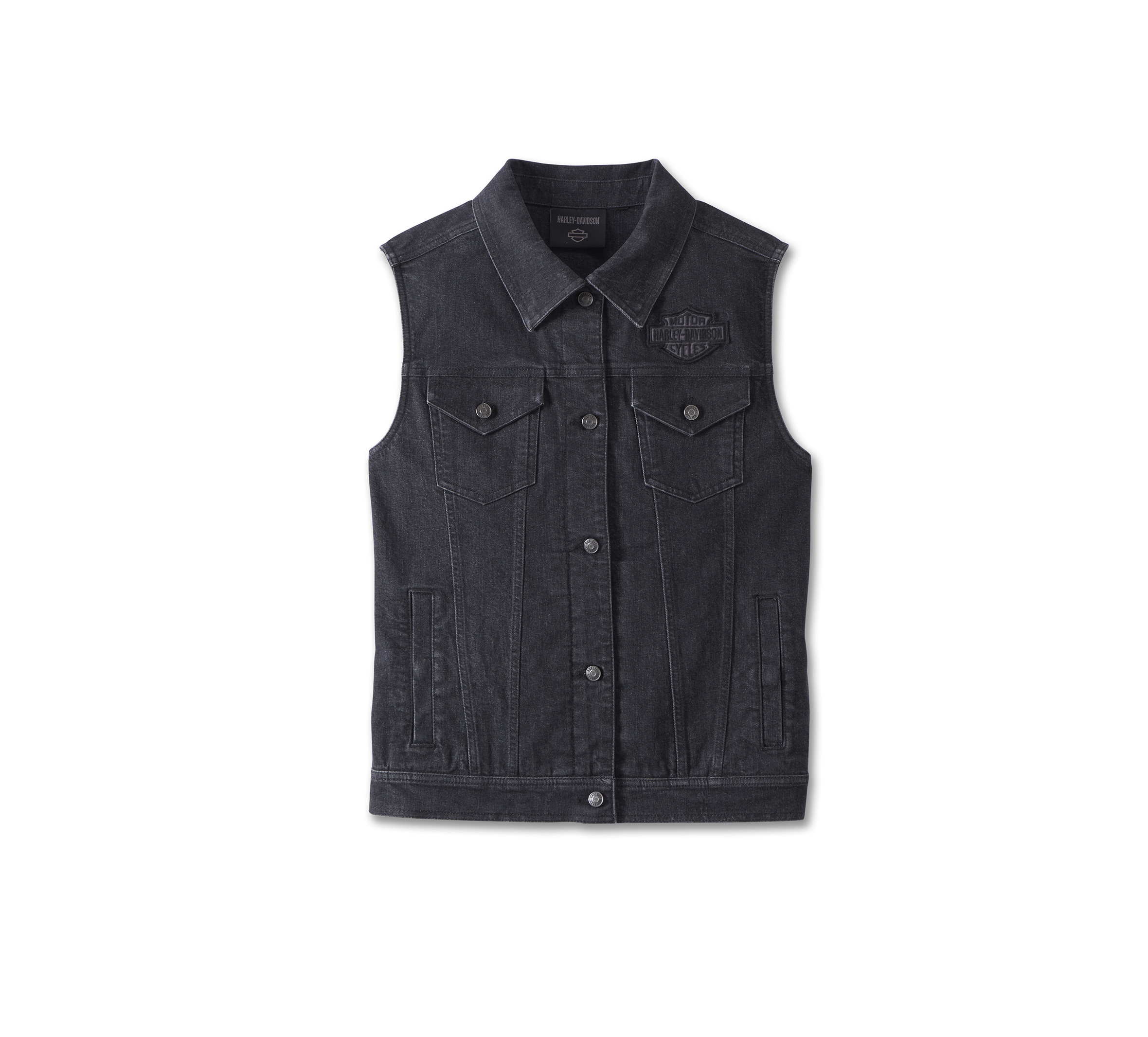 Black Denim Western Jacket | New Look