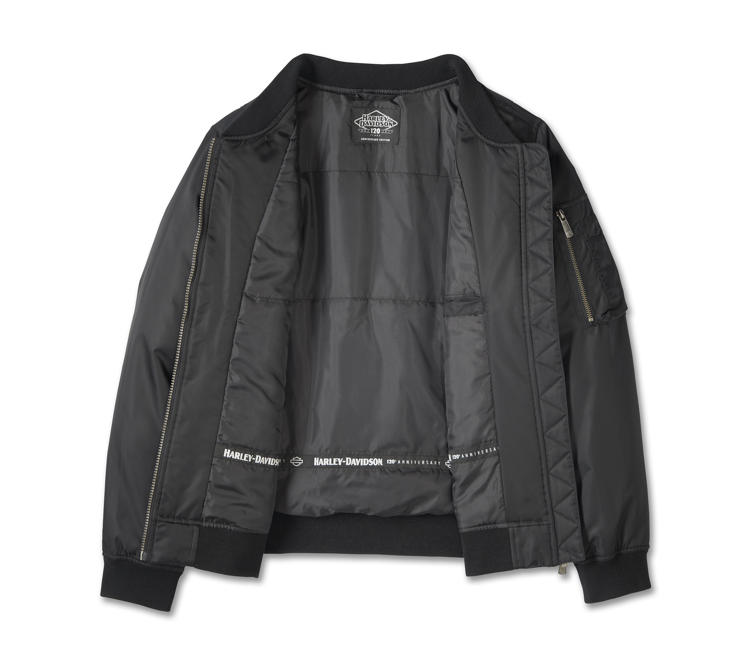 Harley davidson 115th shop anniversary bomber jacket