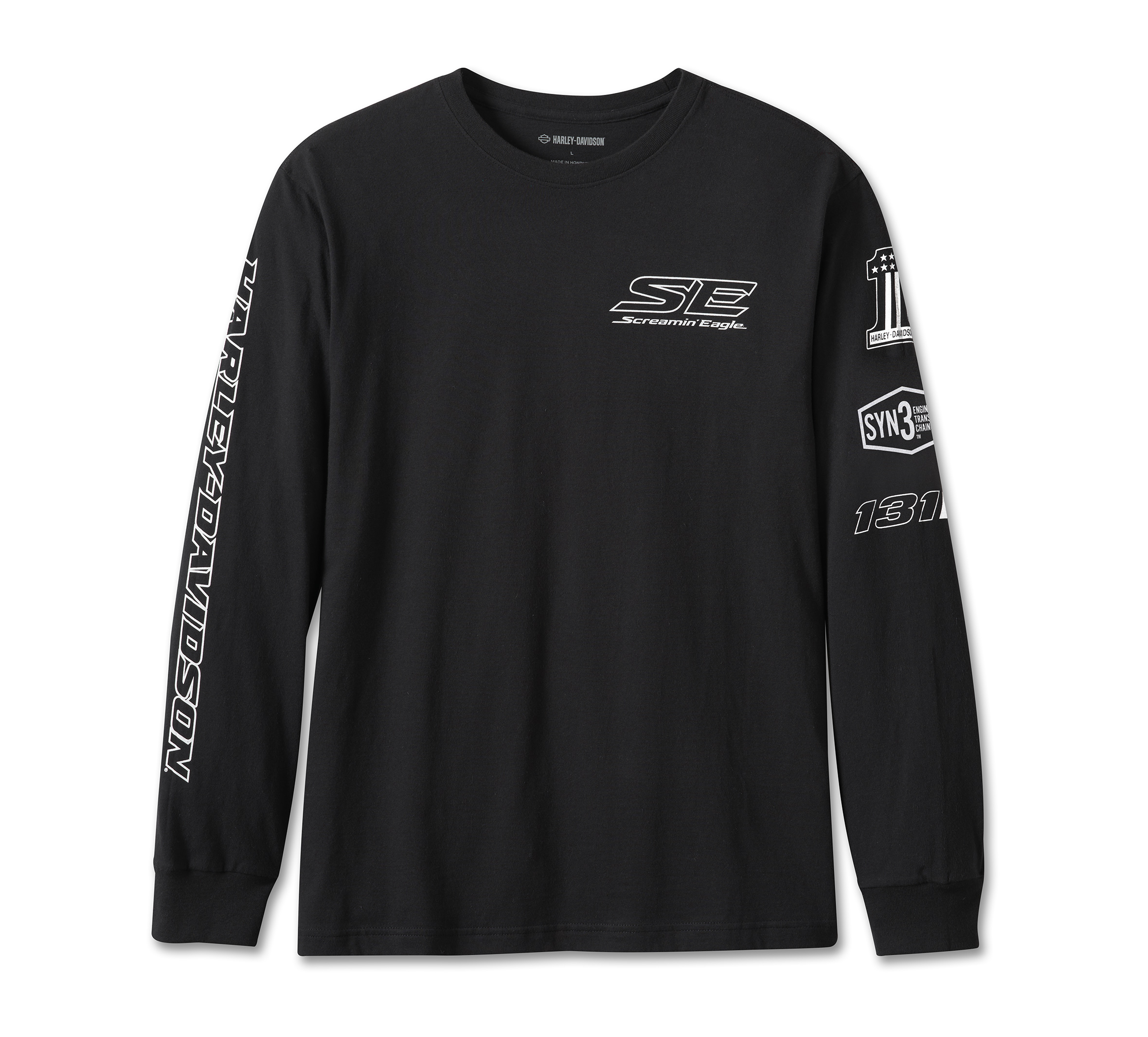 SUSTAINABLY CRAFTED GRAPHIC LONG-SLEEVE T-SHIRT