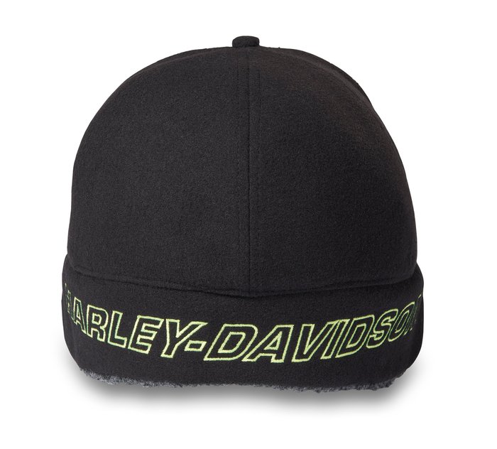 Harley-Davidson Willie G Skull Flap Hat | Black Beauty | Size: Small