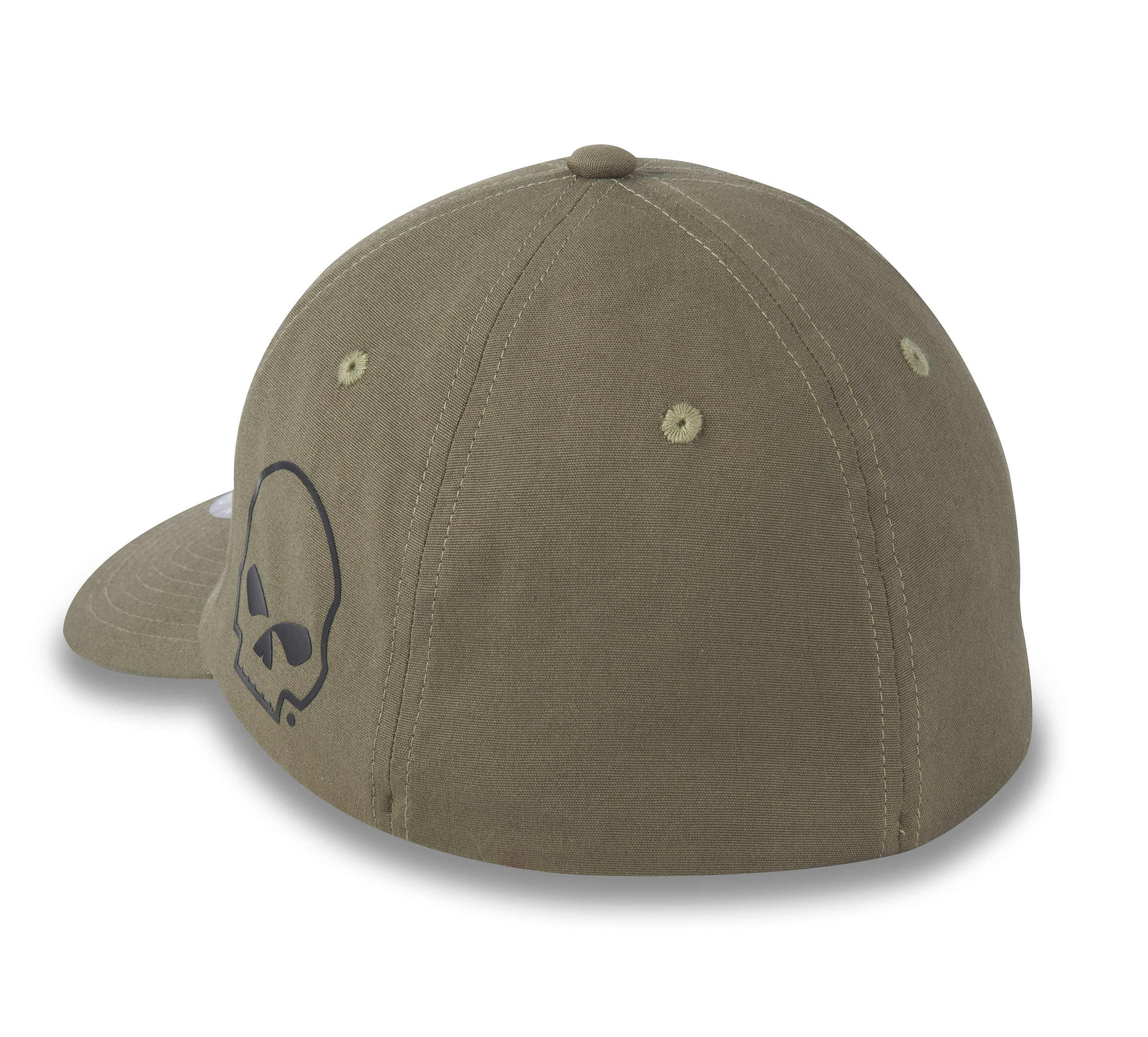 Willie G Skull Viper Waxed Style Cap