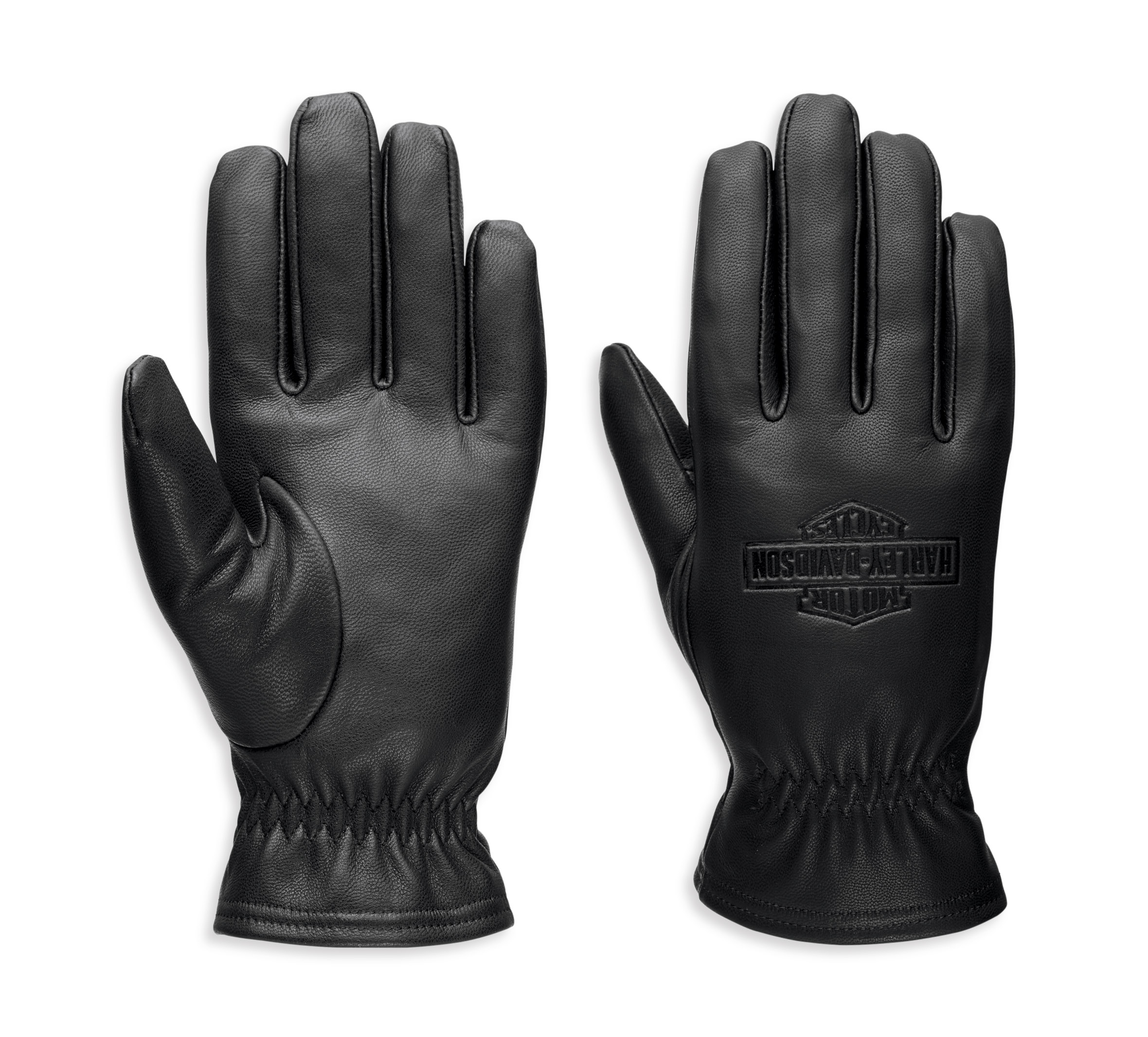 Men's Full Speed Leather Gloves - Black Leather | Harley-Davidson APAC