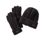 Women's Laced Up Hat & Glove Gift Set