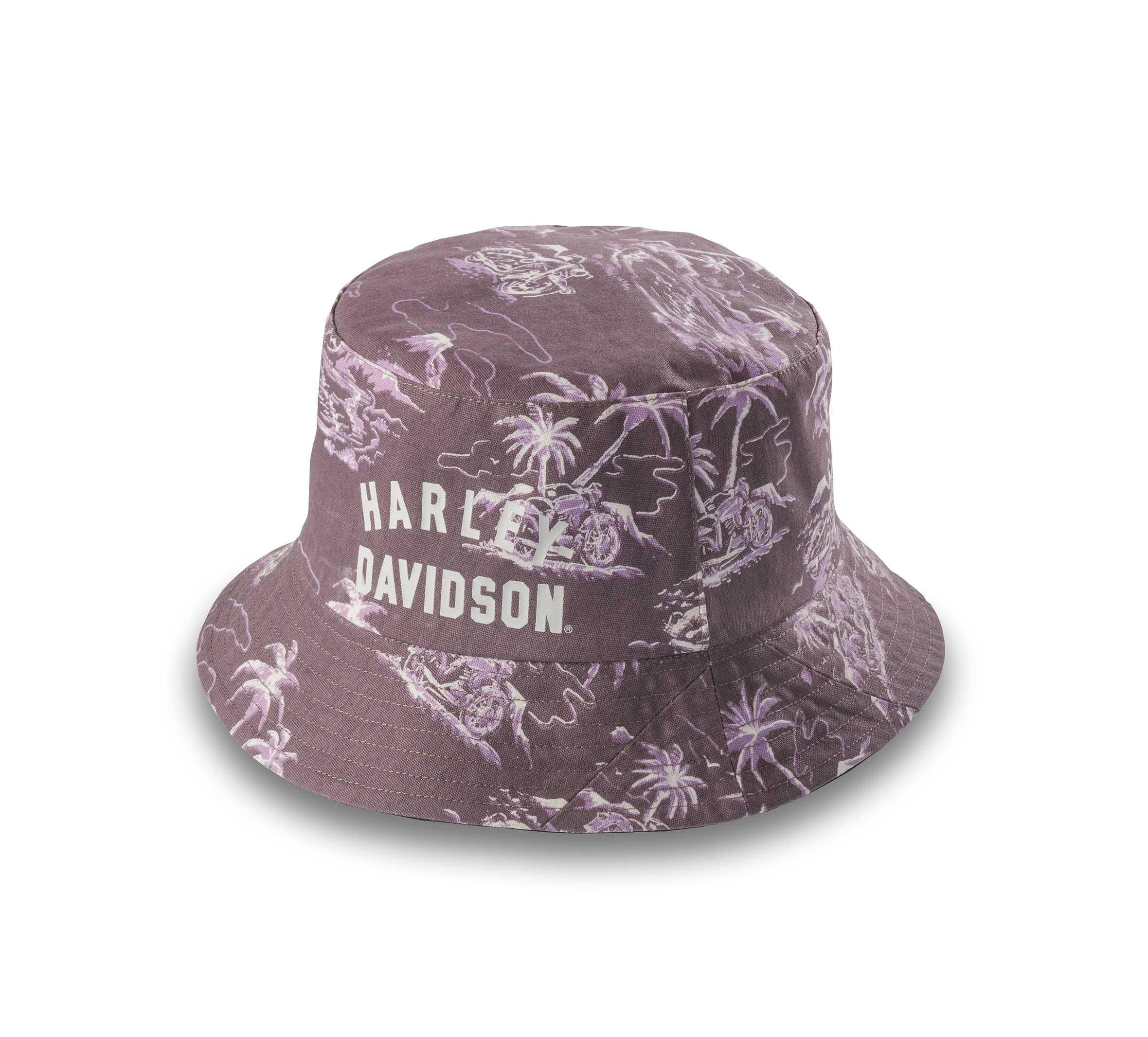 Women's Reversible Aloha Harley-Davidson Bucket Hat | Harley