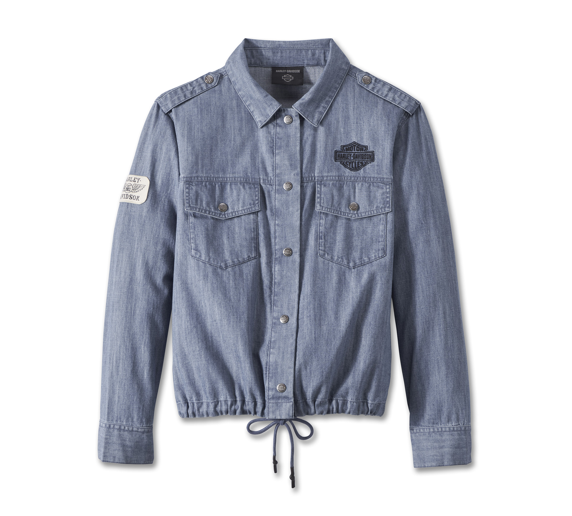 Women's Division Chambray Anorak Jacket | Harley-Davidson Europe