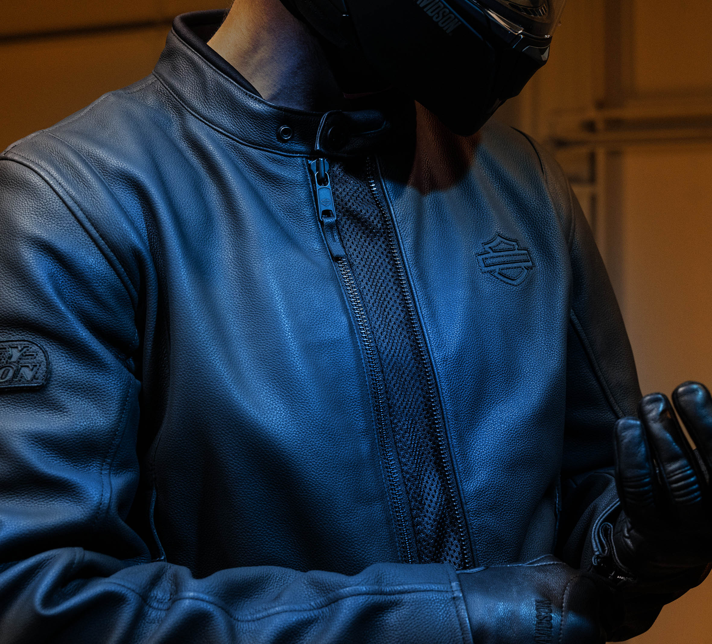Paradigm Triple Vent System 2.0 Leather Jacket für Herren | Harley 