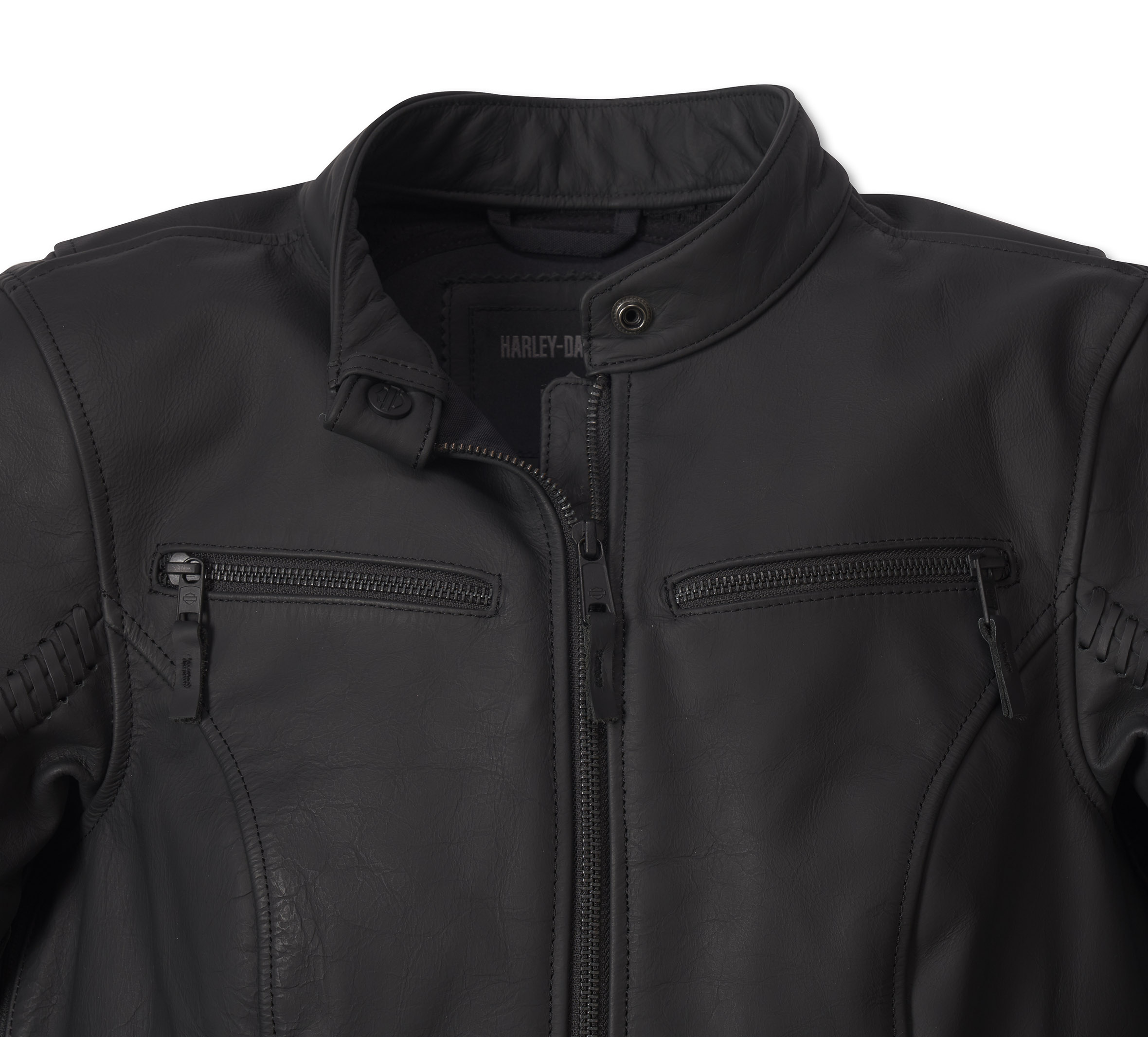 Women's Moxie Willie G Laced Leather Jacket | Harley-Davidson USA