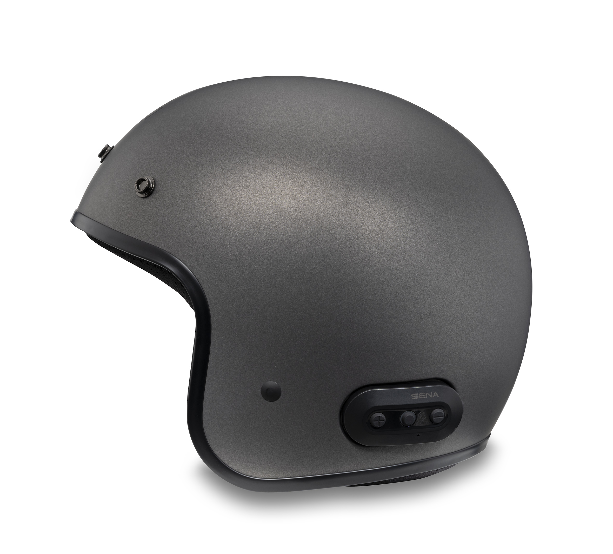 Fury N04 Bluetooth 3 4 Helmet Matte Silver Harley Davidson IE