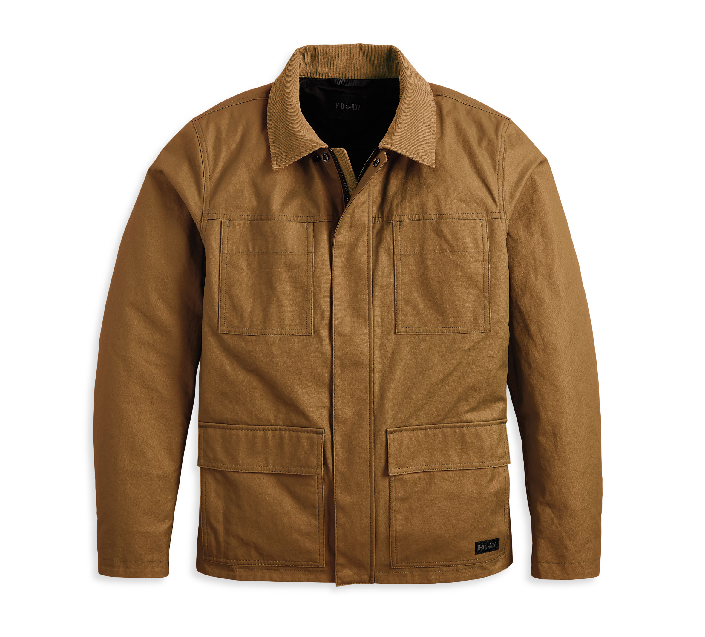 Waxed Cotton Jacket With Removable Liner