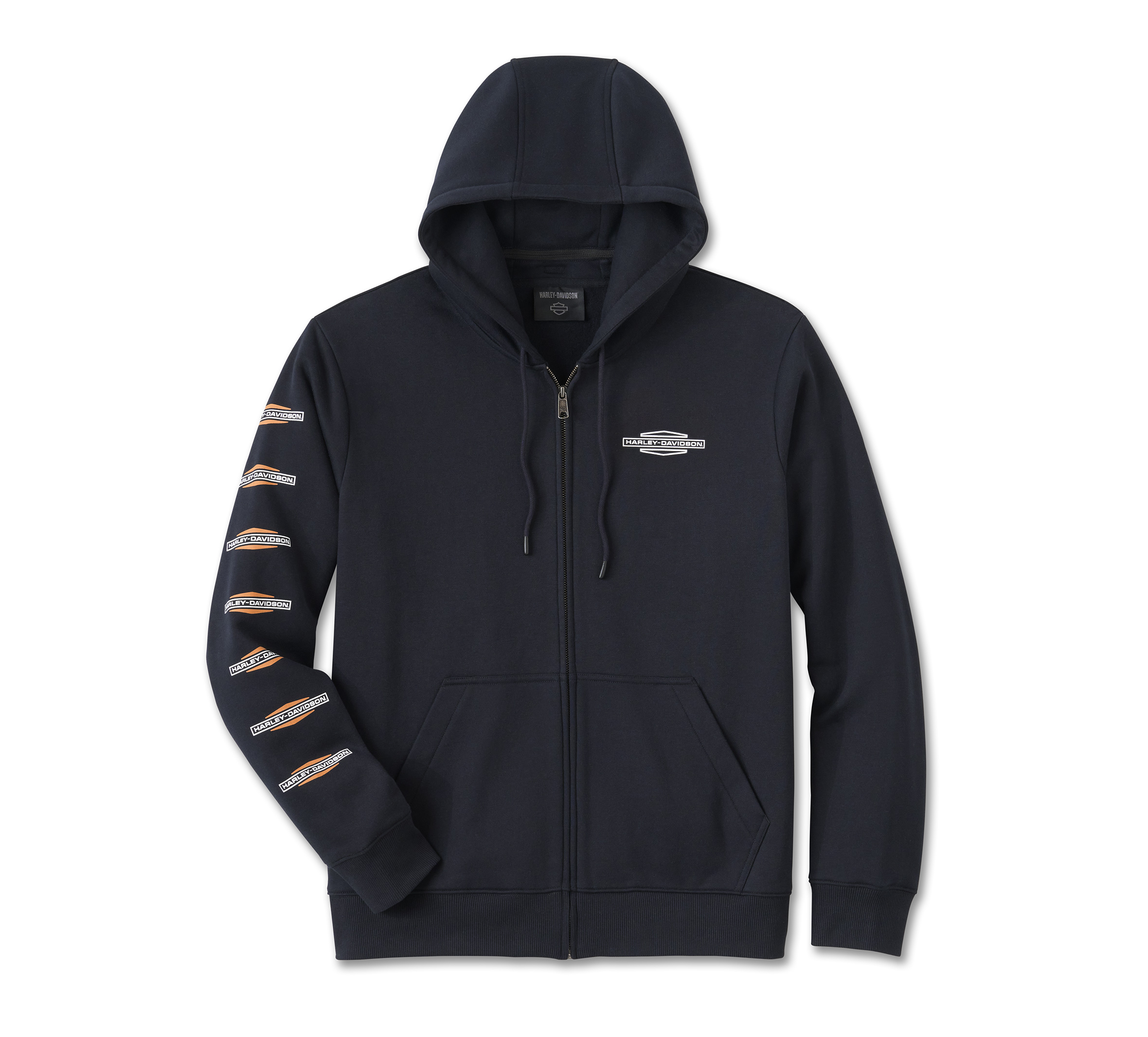 Harley davidson mens zip up shops hoodies