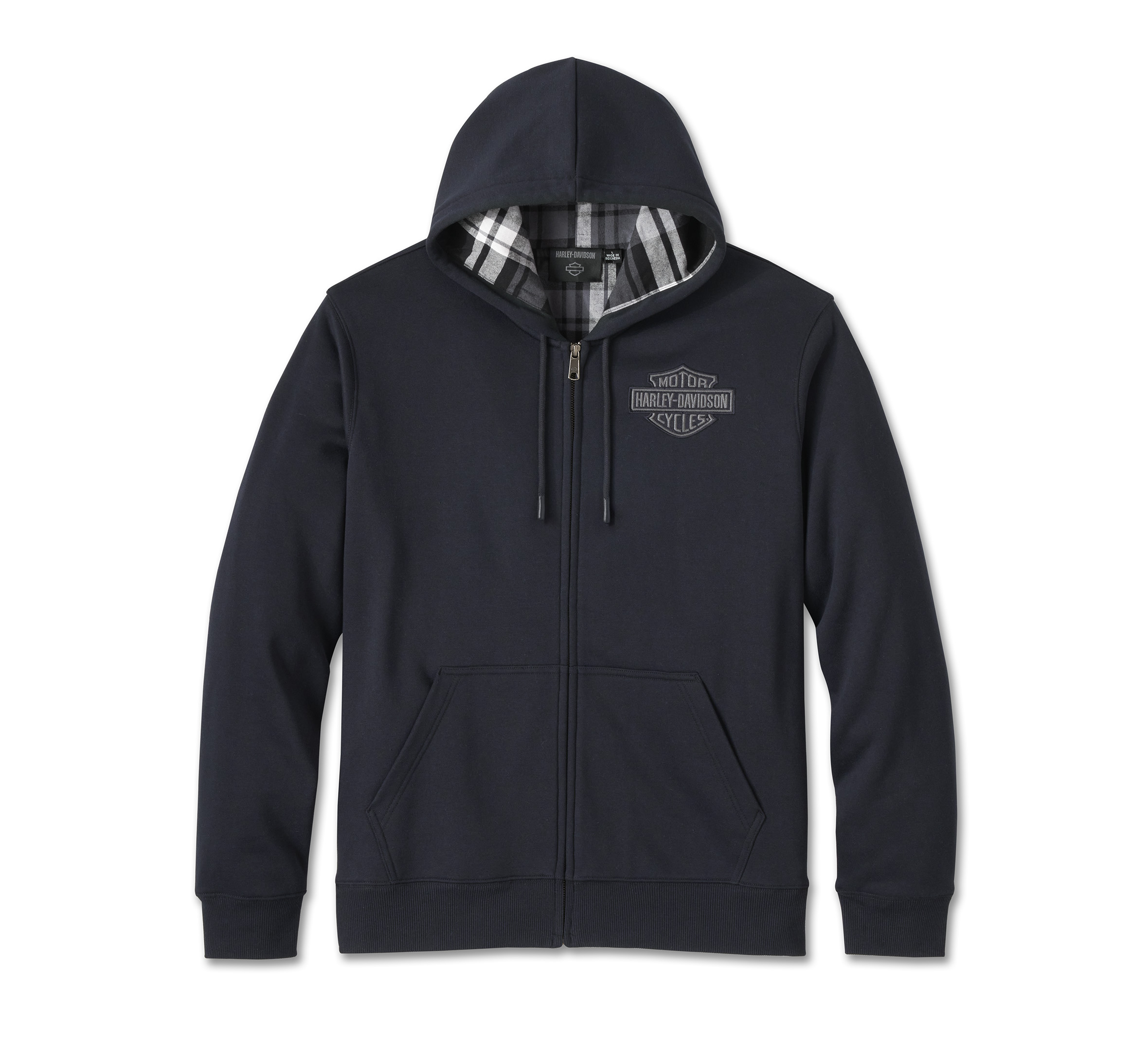 Black harley davidson hoodie online