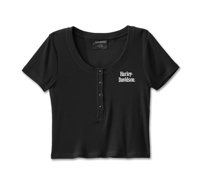 Women's Harley-Davidson® Ribbed Tee 1