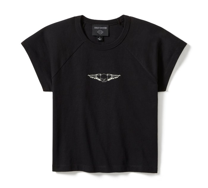 Willie G Silver Wings Baby Doll Tee para mujer 1