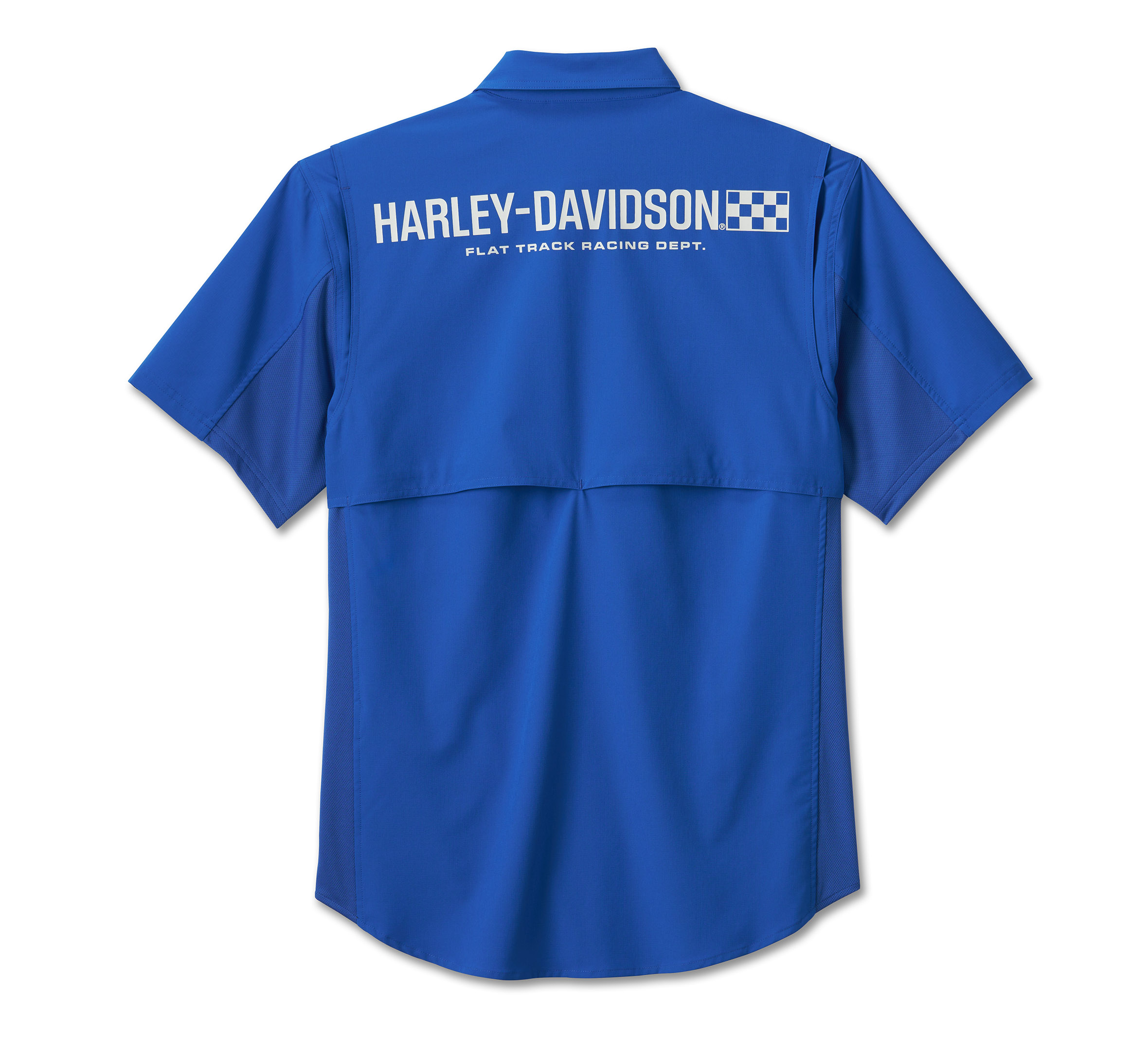 Men's Wicked Short Sleeved Performance Shirt - Lapis Blue | Harley