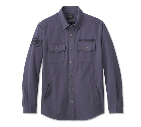 Men's Motorcycle Button Up Shirts