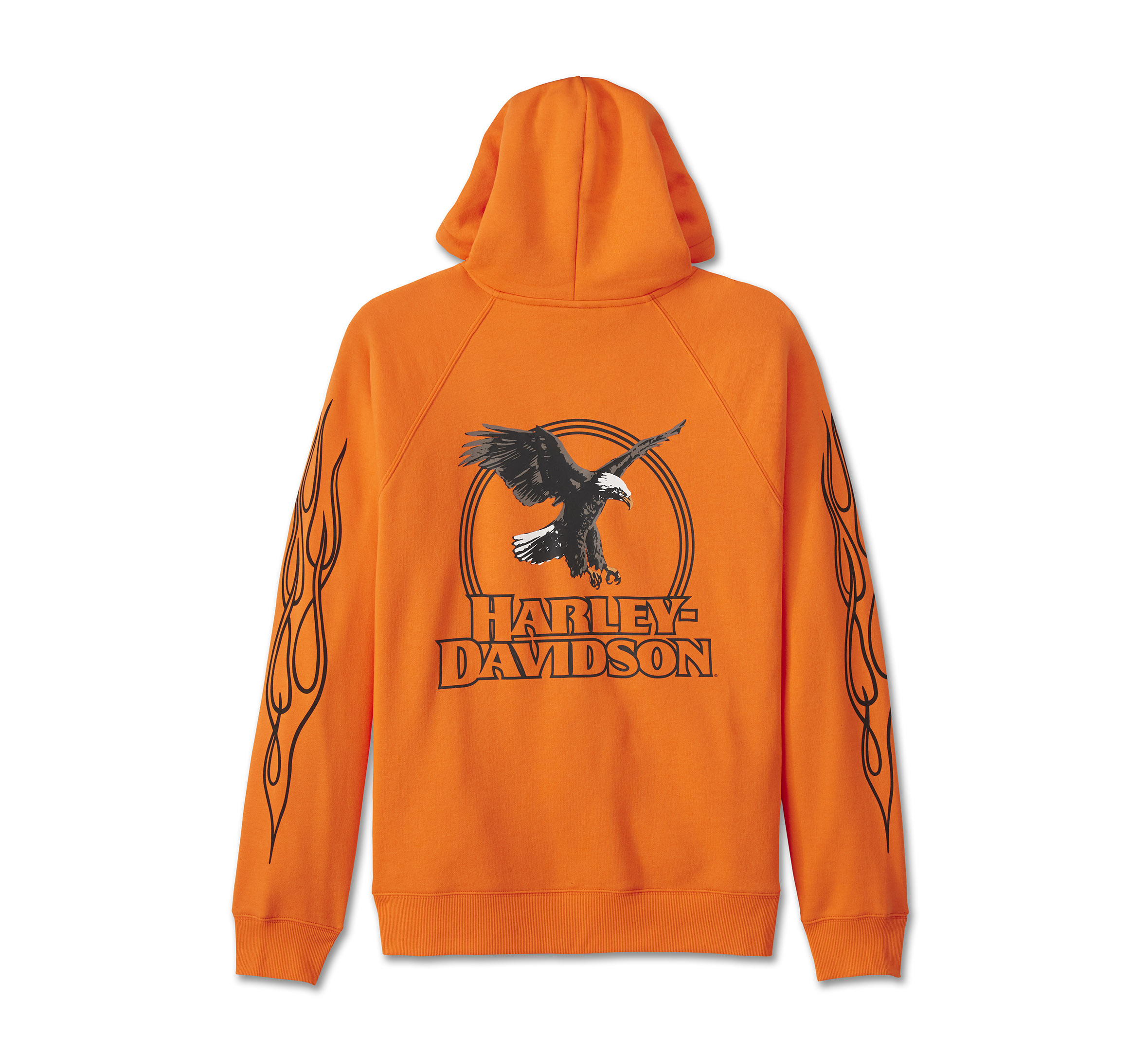 Harley davidson orange fashion hoodie