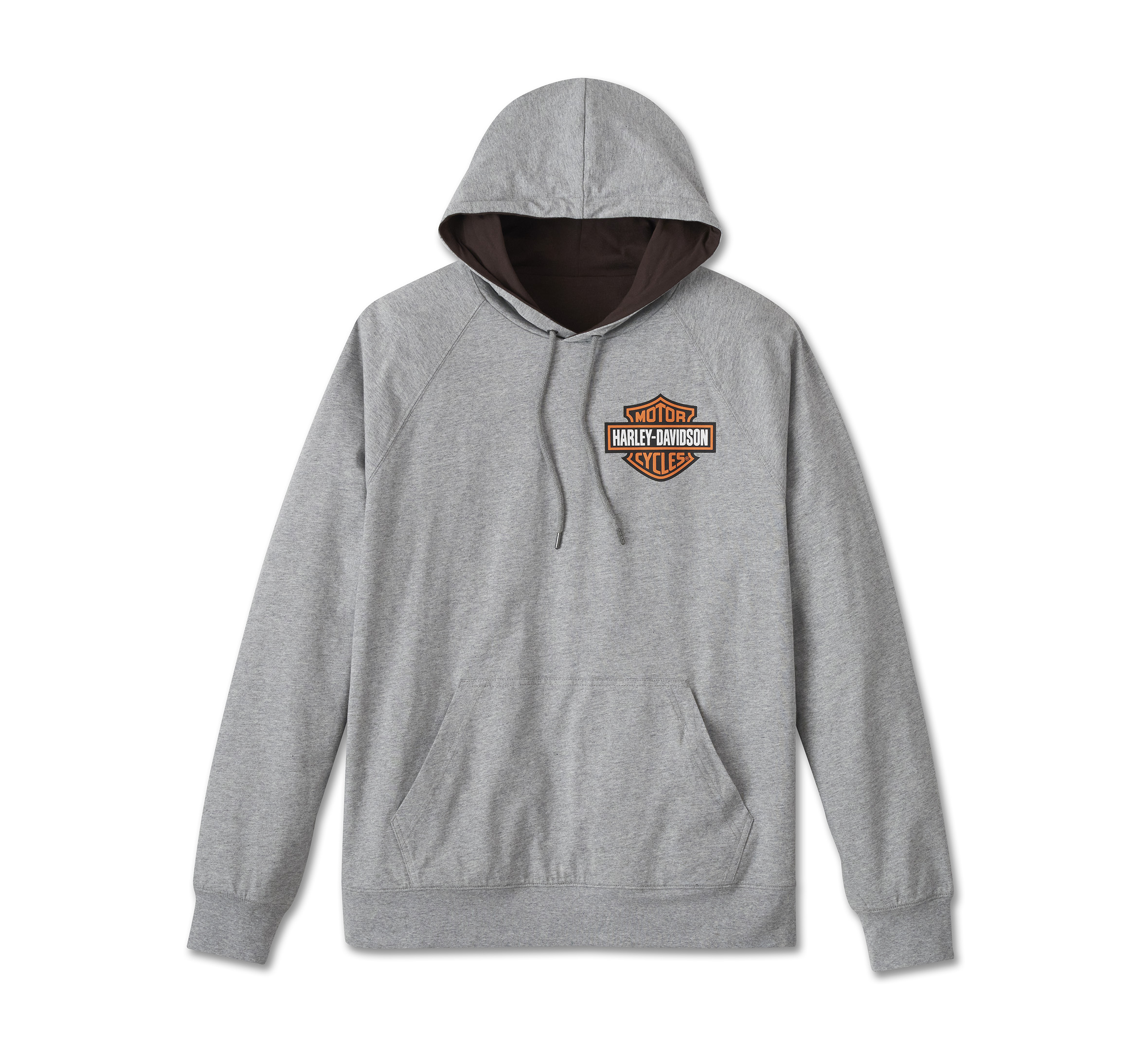 Men's Spirit of Freedom Reversible Hoodie - Heather Grey & Java ...